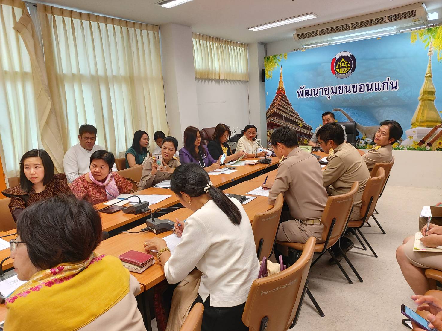 ? พช.ขอนแก่น ร่วมประชุมคณะทำงานด้านการประชาสัมพันธ์ “จังหวัดขอนแก่น เมืองหัตกรรมโลกแห่งผ้ามัดหมี่ ครั้งที่ 1/2563 ?