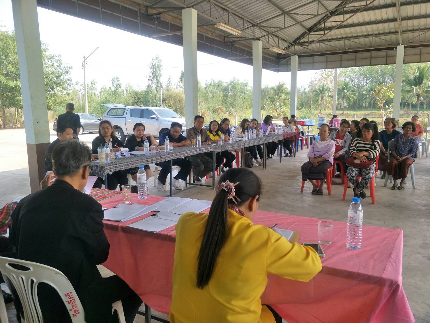 ? พช.ขอนแก่น ร่วมประชุมติดตามการดำเนินงานกองทุนหมู่บ้านและชุมชนเมือง อำเภอชุมแพ จังหวัดขอนแก่น ?