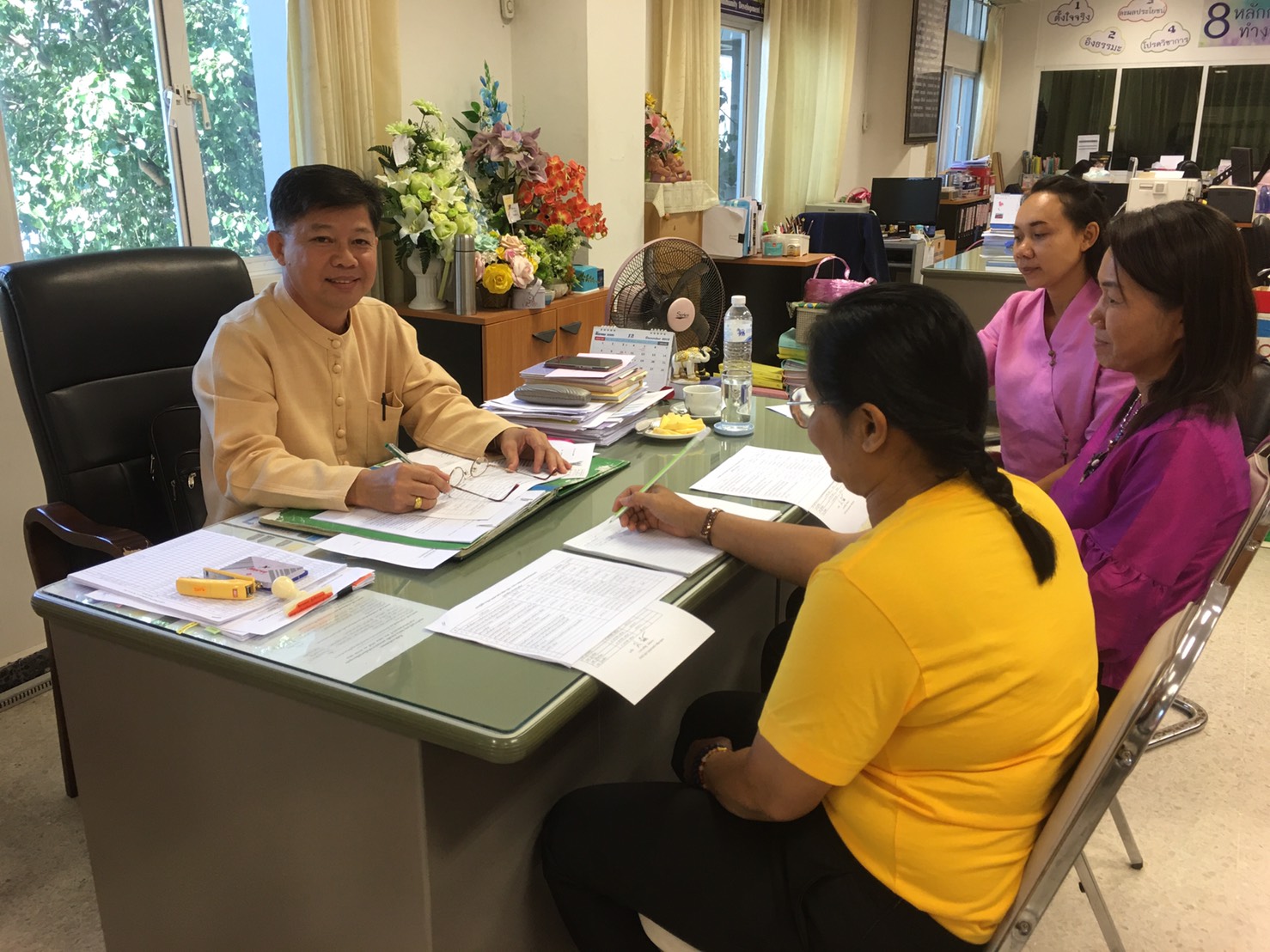 พช.ขอนแก่น : ประชุมทีมงาน (Morning Brife) เตรียมความพร้อมการขับเคลื่อนงานเดือนมกราคม 2563