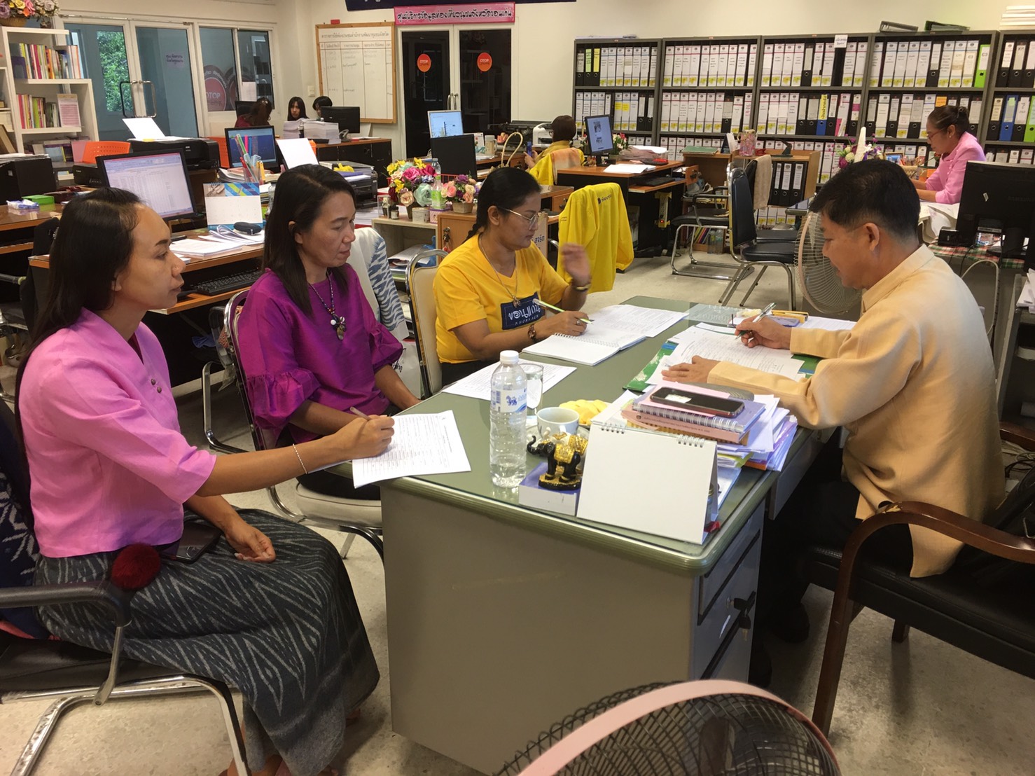 พช.ขอนแก่น : ประชุมทีมงาน (Morning Brife) เตรียมความพร้อมการขับเคลื่อนงานเดือนมกราคม 2563