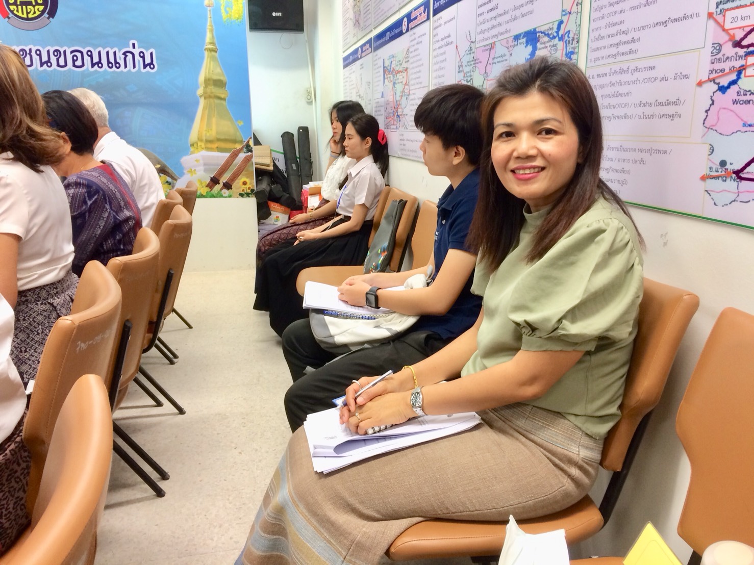 ? จังหวัดขอนแก่น : จัดประชุมคณะกรรมการบริหารศูนย์ส่งเสริมและพัฒนาสินค้า OTOP จังหวัดขอนแก่น ครั้งที่ 1/2563 ?