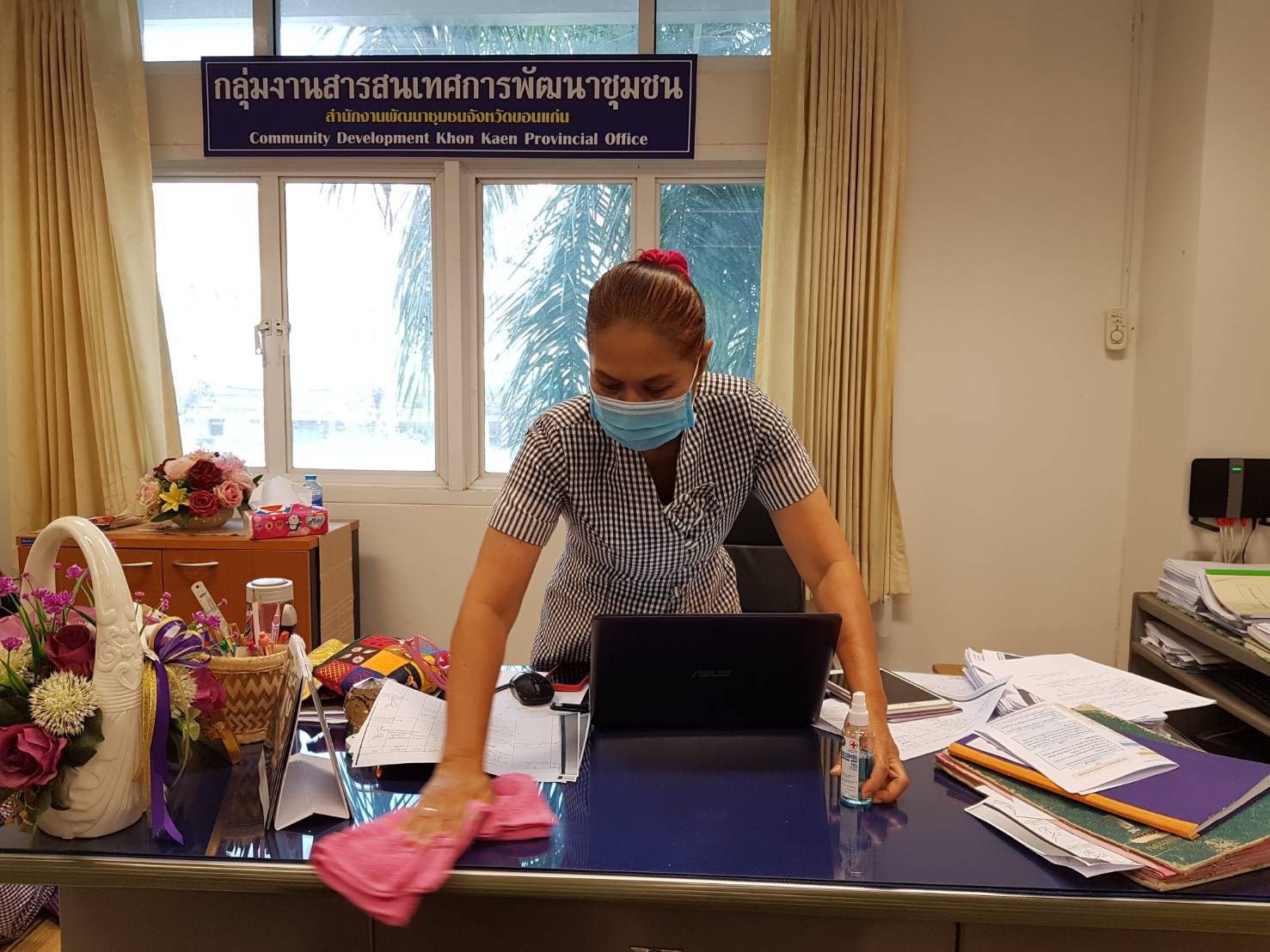 ? พช.ขอนแก่น : ร่วมใจต้านภัย COVID – 19 ตามมาตรการเฝ้าระวัง ป้องกันและควบคุมโรคติดต่อเชื้อไวรัสโคโรนา 2019 ?