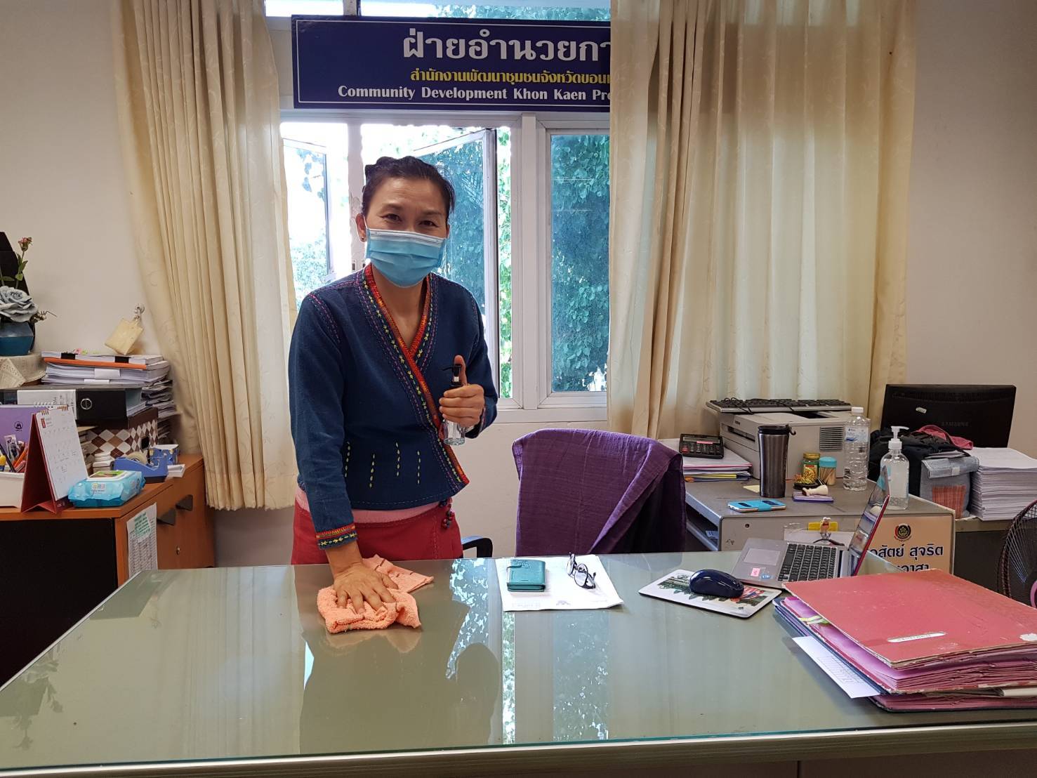 ? พช.ขอนแก่น : ร่วมใจต้านภัย COVID – 19 ตามมาตรการเฝ้าระวัง ป้องกันและควบคุมโรคติดต่อเชื้อไวรัสโคโรนา 2019 ?