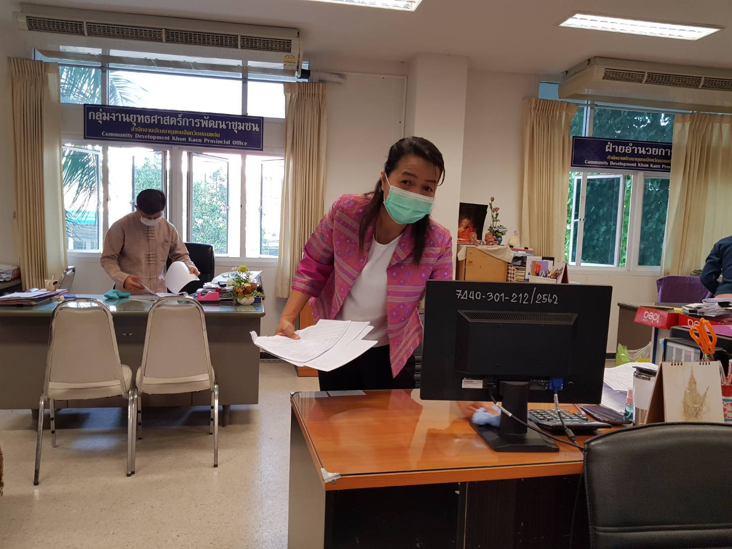 ? พช.ขอนแก่น : ร่วมใจต้านภัย COVID – 19 ตามมาตรการเฝ้าระวัง ป้องกันและควบคุมโรคติดต่อเชื้อไวรัสโคโรนา 2019 ?