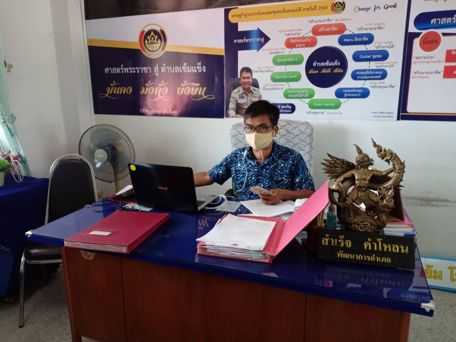? พช.ขอนแก่น : ประชุมหัวหน้ากลุ่มงานฯ/หัวหน้าฝ่ายฯ พัฒนาการอำเภอ และนักวิชาการพัฒนาชุมชน ครั้งที่ 3/2563 ผ่านระบบ sessioncall ?