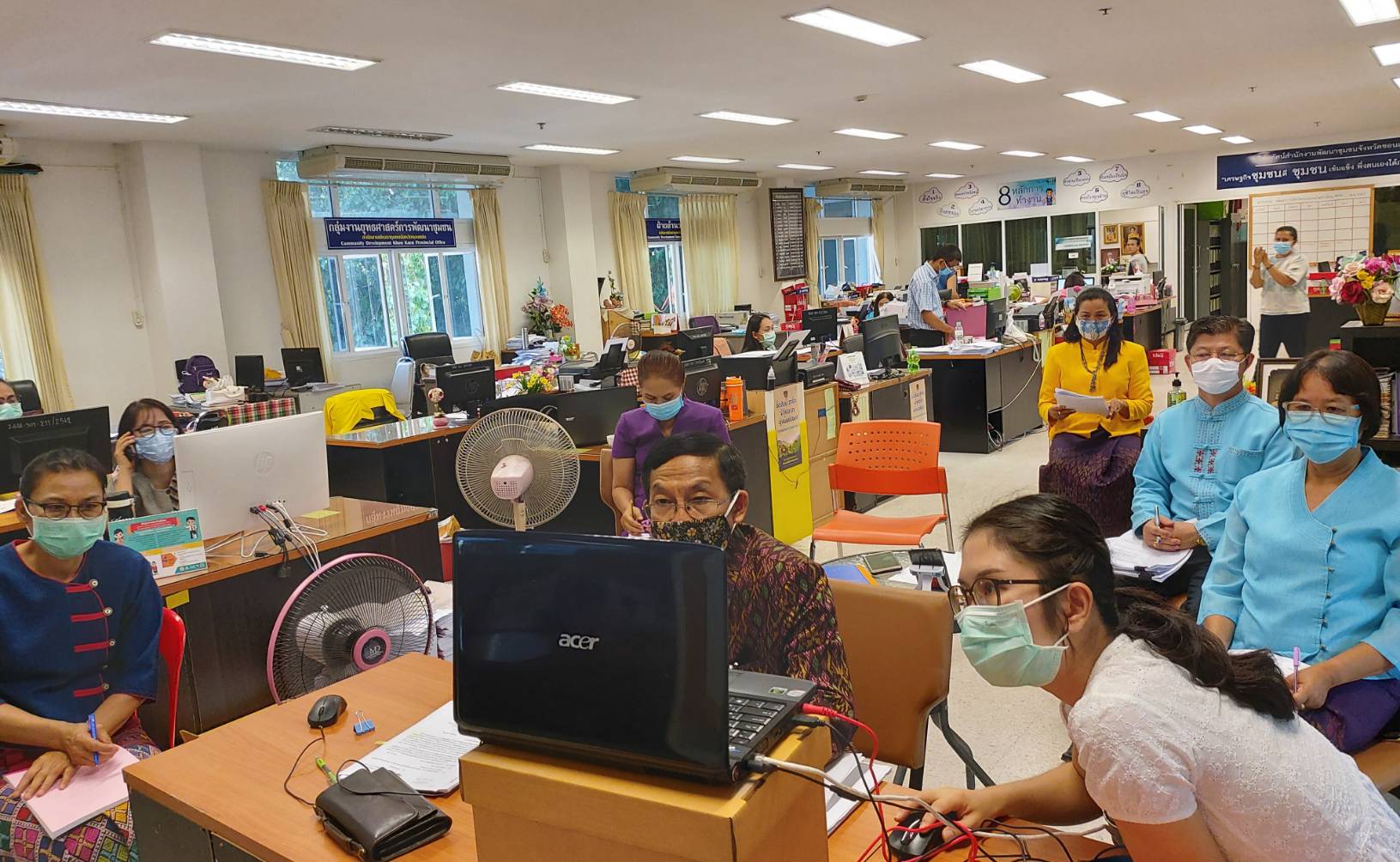 ? พช.ขอนแก่น : ประชุมหัวหน้ากลุ่มงานฯ/หัวหน้าฝ่ายฯ พัฒนาการอำเภอ และนักวิชาการพัฒนาชุมชน ครั้งที่ 3/2563 ผ่านระบบ sessioncall ?