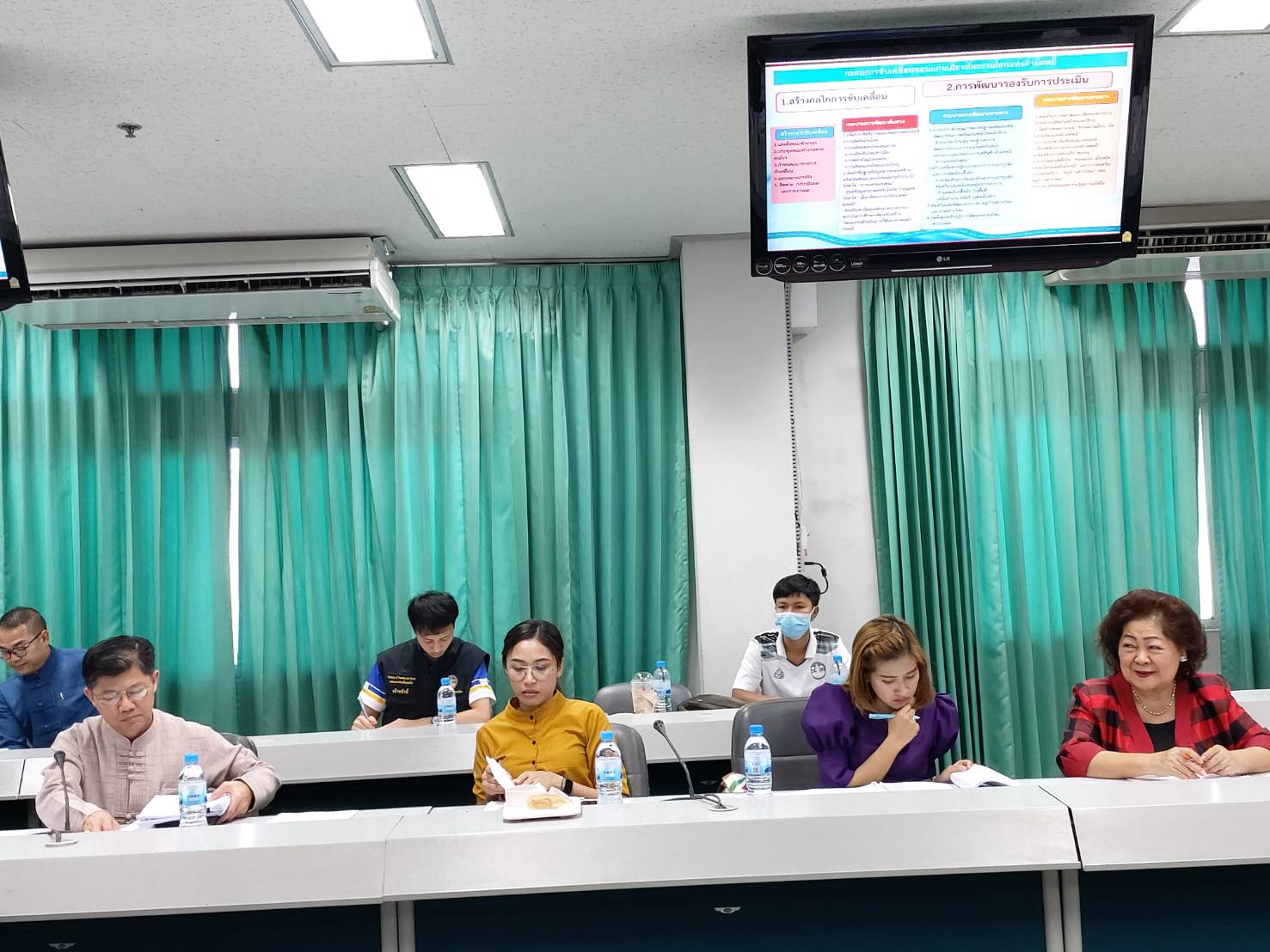 ? พช.ขอนแก่น : ร่วมประชุมคณะกรรมการขับเคลื่อนเมืองหัตถกรรมโลกแห่งผ้ามัดหมี่ ครั้งที่ 1/2563 ?