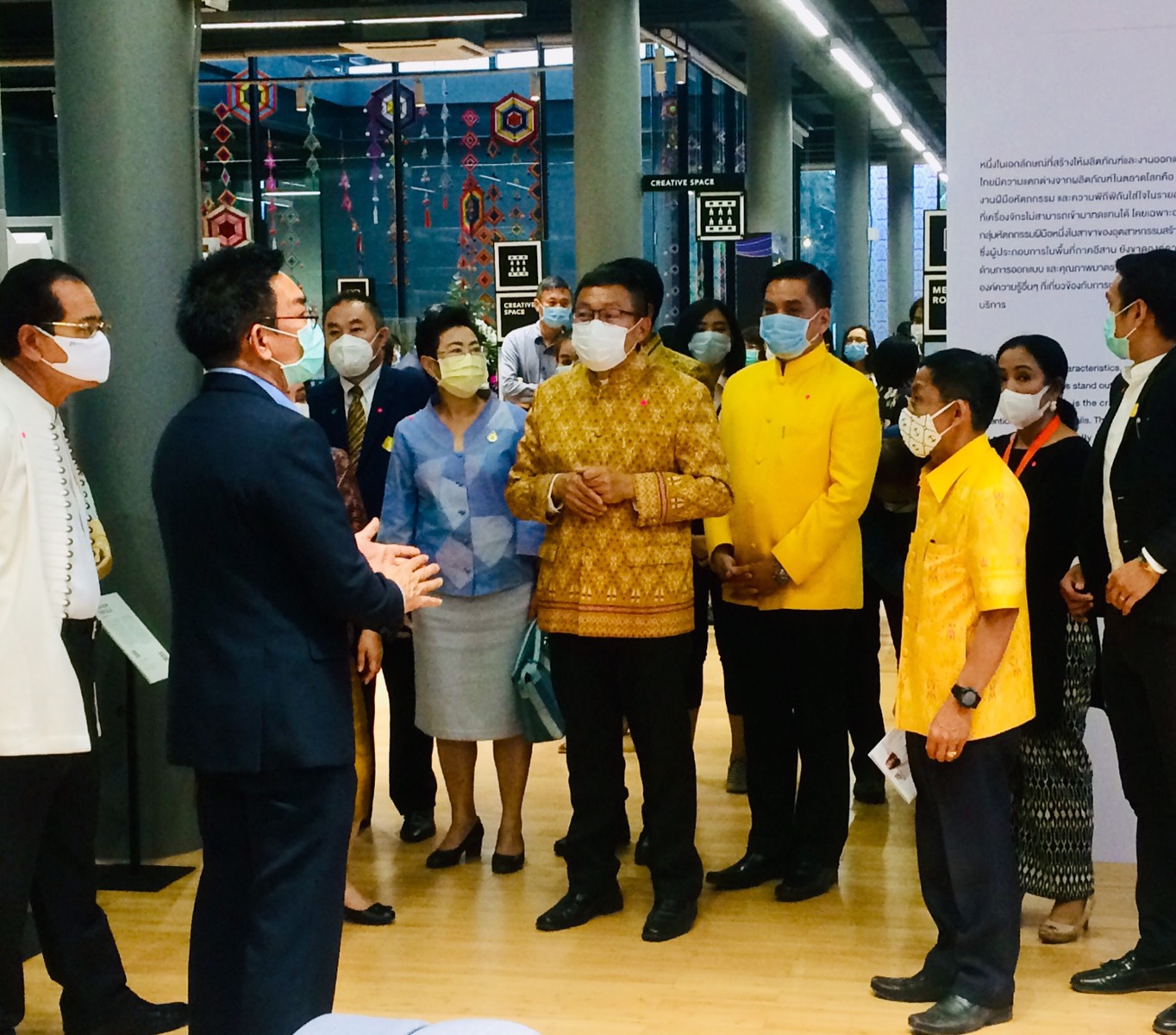 ?พช.ขอนแก่น : พิธีเปิดศูนย์สร้างสรรค์งานออกแบบ ขอนแก่น ?
