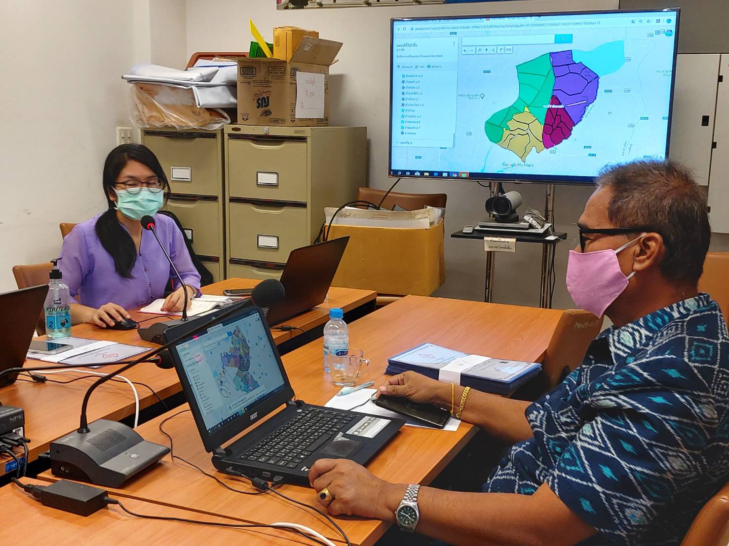 ? พช.ขอนแก่น : จัดประชุมเชิงปฏิบัติการการจัดทำแผนที่ภูมิศาสตร์ (GIS) สำหรับครัวเรือนยากจนในโครงการคู่เสี่ยว เกี่ยวก้อย แก้จนคนขอนแก่น ?