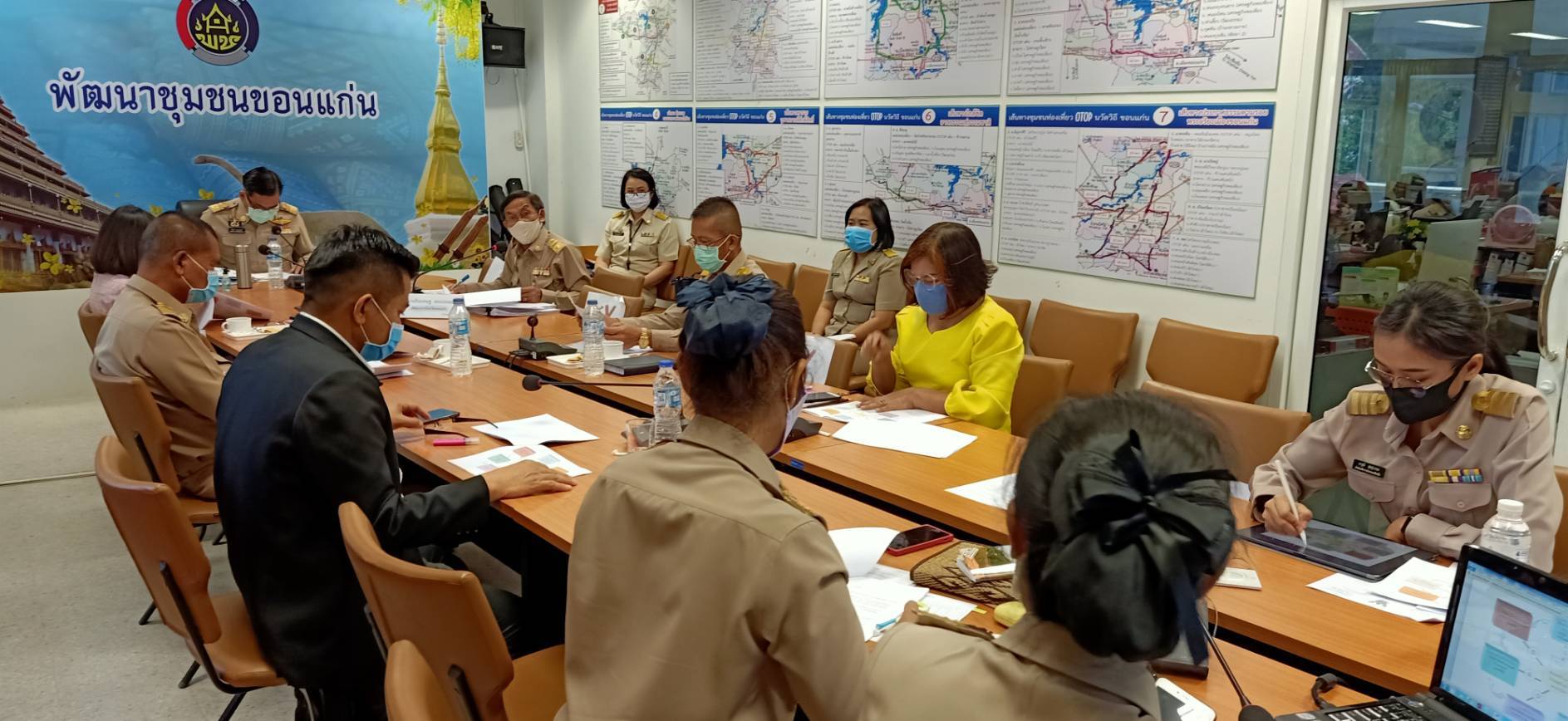 ? พช.ขอนแก่น เดินหน้าขับเคลื่อนโครงการ “สืบสานผ้าถิ่นไทขอนแก่น ก้าวไกลสู่เมืองหัตถกรรมโลกแห่งผ้ามัดหมี่” ?