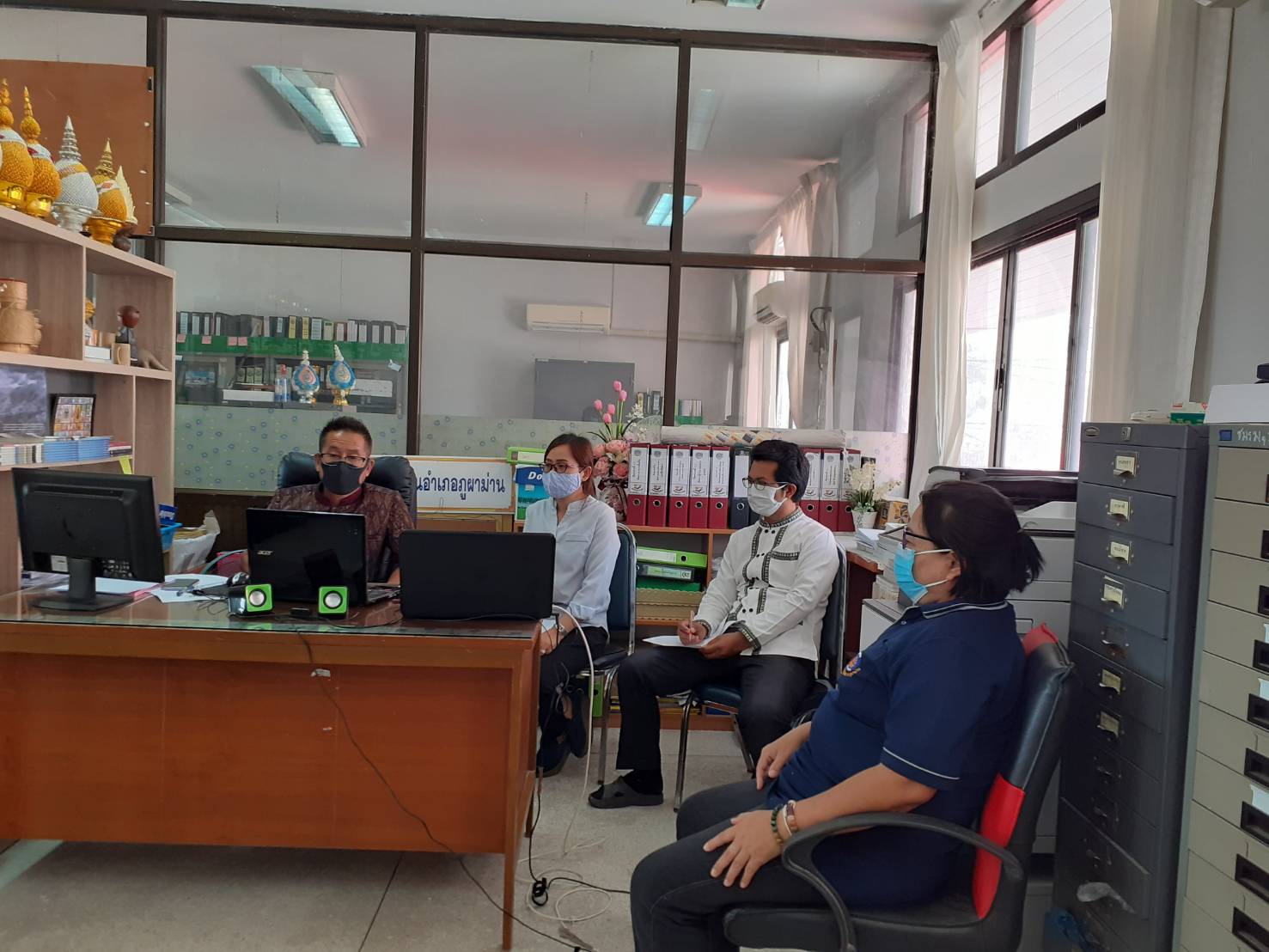 ? พช.ขอนแก่น : ประชุมประจำเดือนหัวหน้ากลุ่มงานฯ/หัวหน้าฝ่ายฯ พัฒนาการอำเภอ และเจ้าหน้าที่พัฒนาชุมชนจังหวัดขอนแก่น ครั้งที่ 4/2563 ผ่านระบบ sessioncall ?
