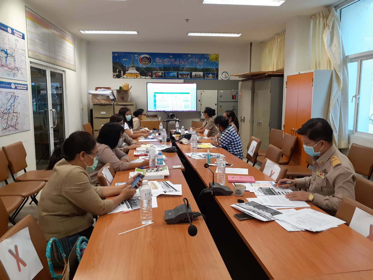 ? พช.ขอนแก่น : ประชุมคณะทำงานโครงการพัฒนาชุมชนใสสะอาด ประจำปีงบประมาณ พ.ศ.2563 มิติที่ 1 ด้านบทบาทผู้บริหารและความพยายามริเริ่มของหน่วยงานในการสร้างความโปร่งใส ?