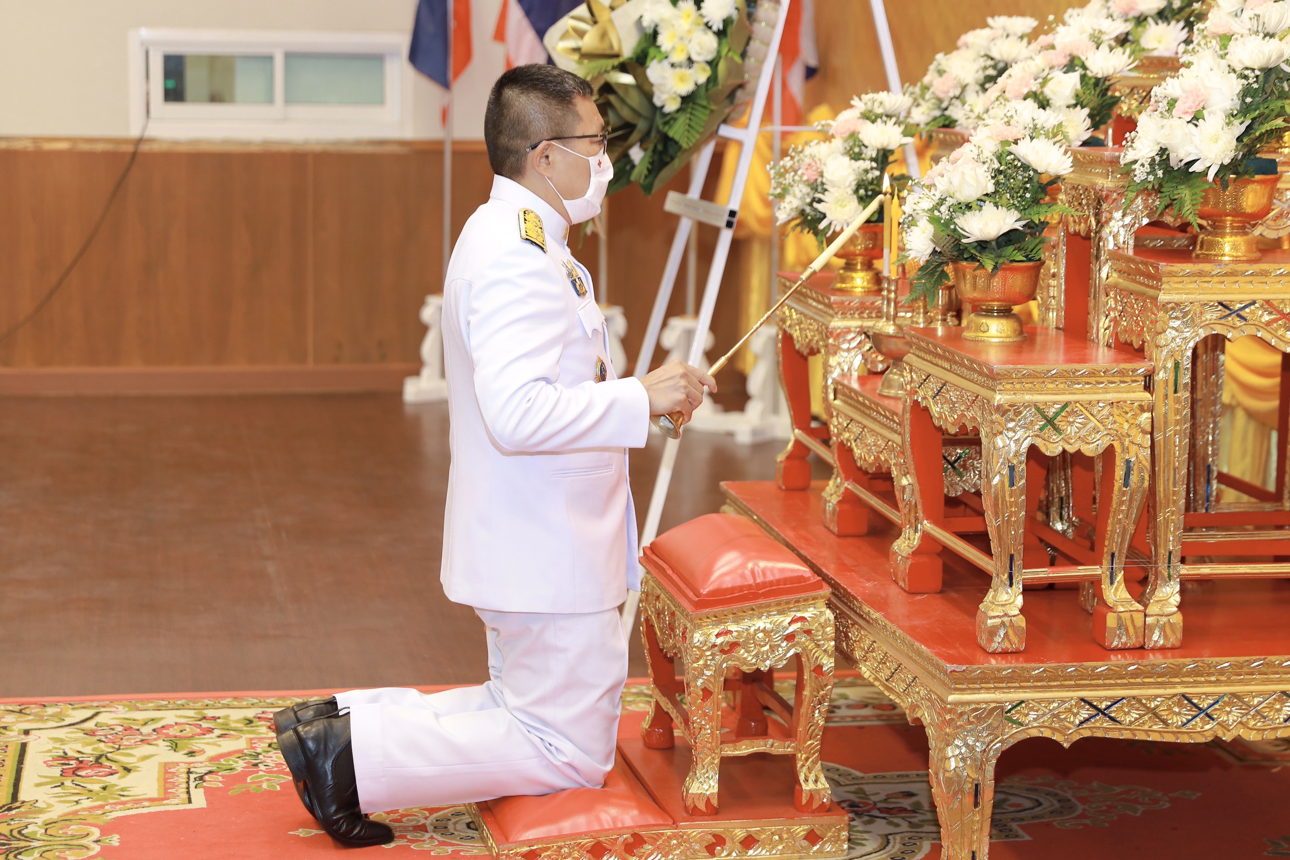 ? พช.ขอนแก่น : ร่วมพิธีวางพวงมาลาถวายราชสักการะเนื่องใน “วันคล้ายวันสวรรคตของสมเด็จพระนเรศวรมหาราช” ประจำปี 2563 ?