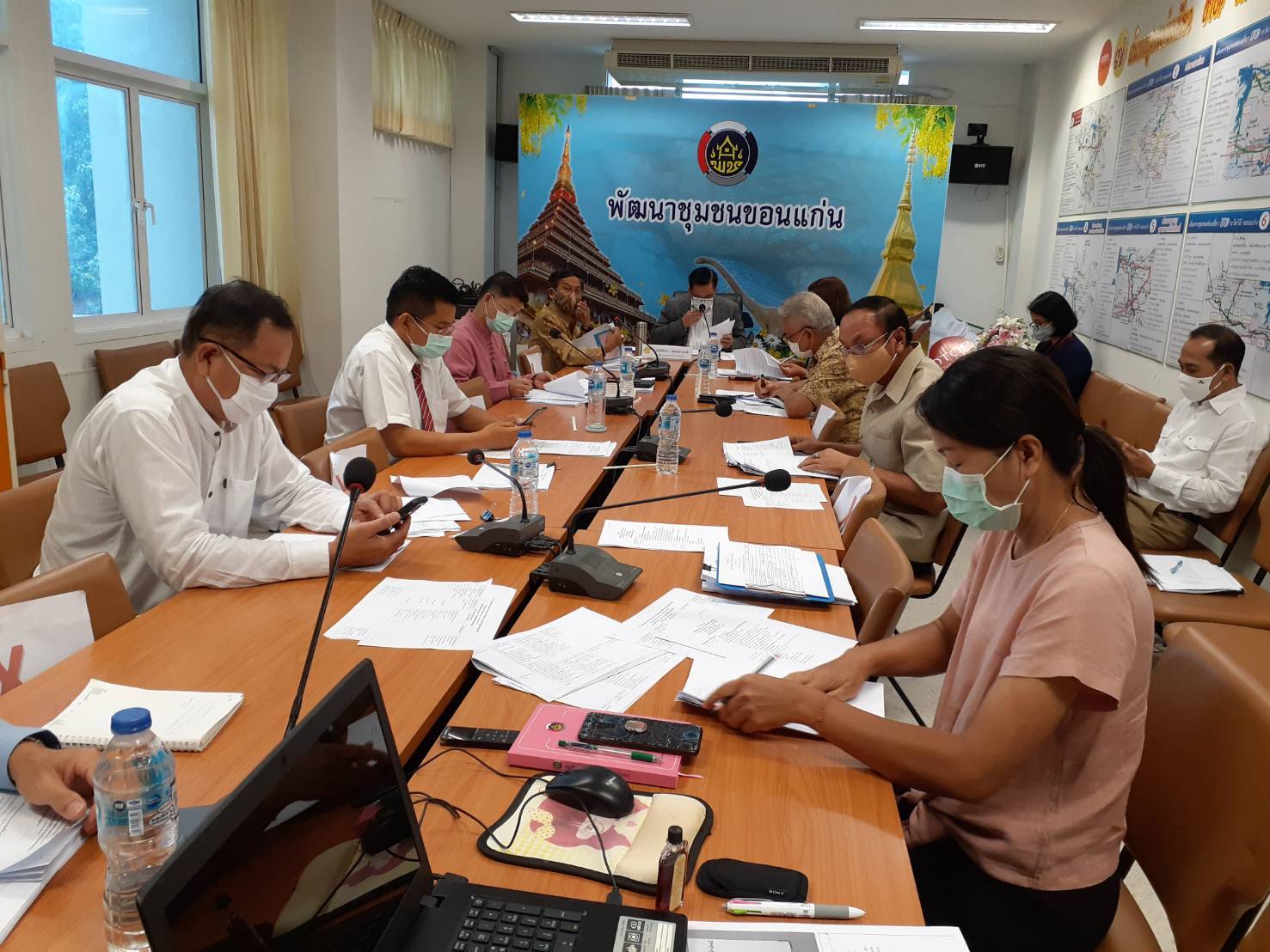 ? พช.ขอนแก่น : ร่วมประชุมทีมปฏิบัติการขับเคลื่อน ขอนแก่น : เมืองหัตถกรรมโลกแห่งผ้ามัดหมี่ (Local Organizing Committee) ?
