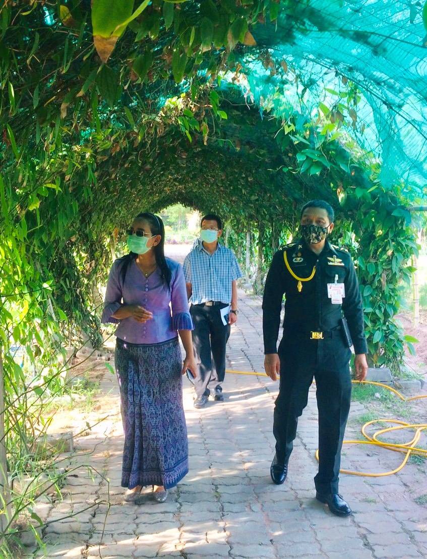 ? จังหวัดขอนแก่น : ประสานการขับเคลื่อนแผนปฏิบัติการ 90 วัน “ปลูกผักสวนครัว เพื่อสร้างความมั่นคงทางอาหาร”และโครงการ “ทหารพันธุ์ดี” สู่ชุมชน ?