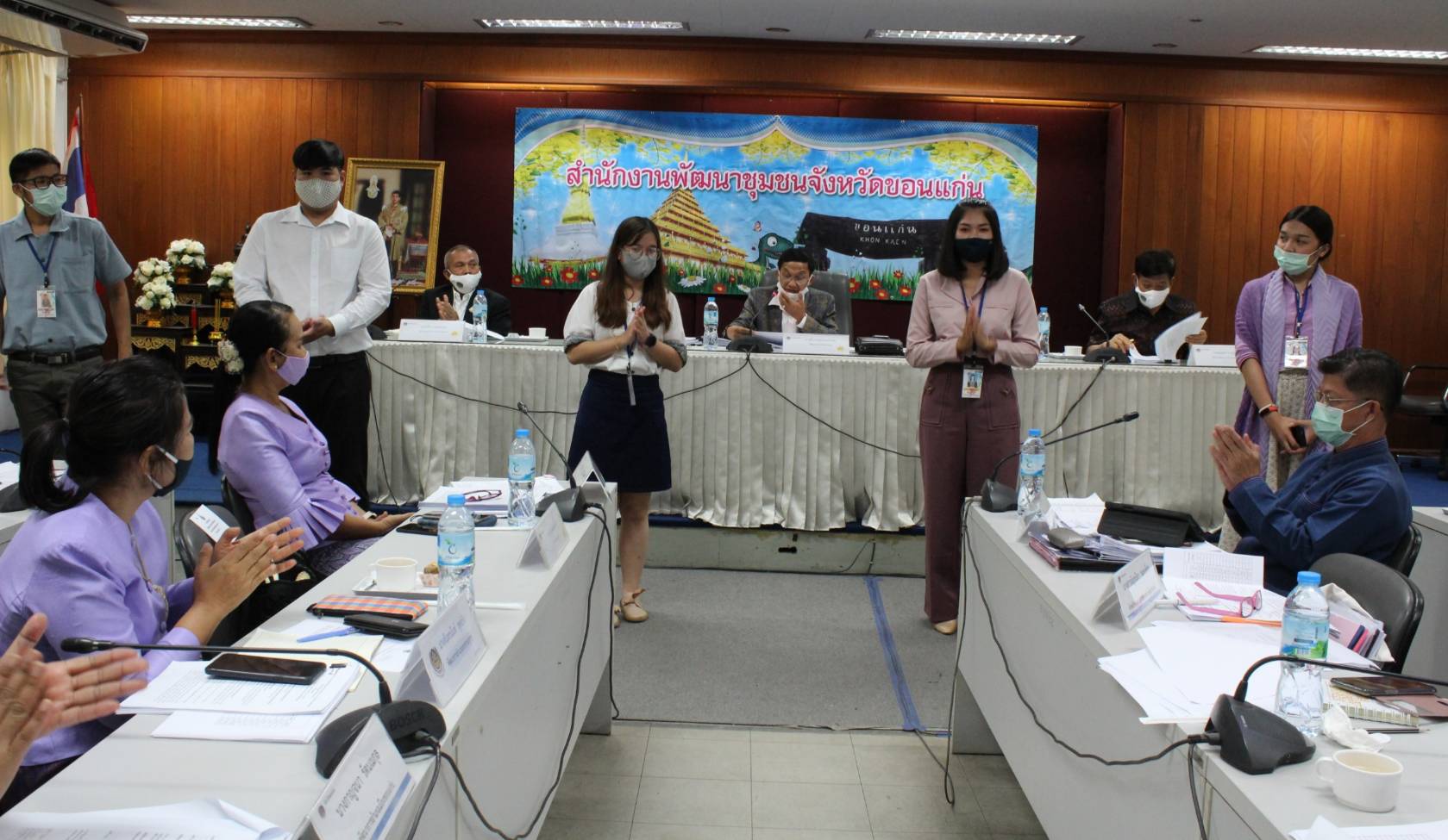 ? พช.ขอนแก่น : ประชุมประจำเดือนหัวหน้ากลุ่มงานฯ/หัวหน้าฝ่ายฯ พัฒนาการอำเภอ และเจ้าหน้าที่พัฒนาชุมชนจังหวัดขอนแก่น ครั้งที่ 5/2563 ?
