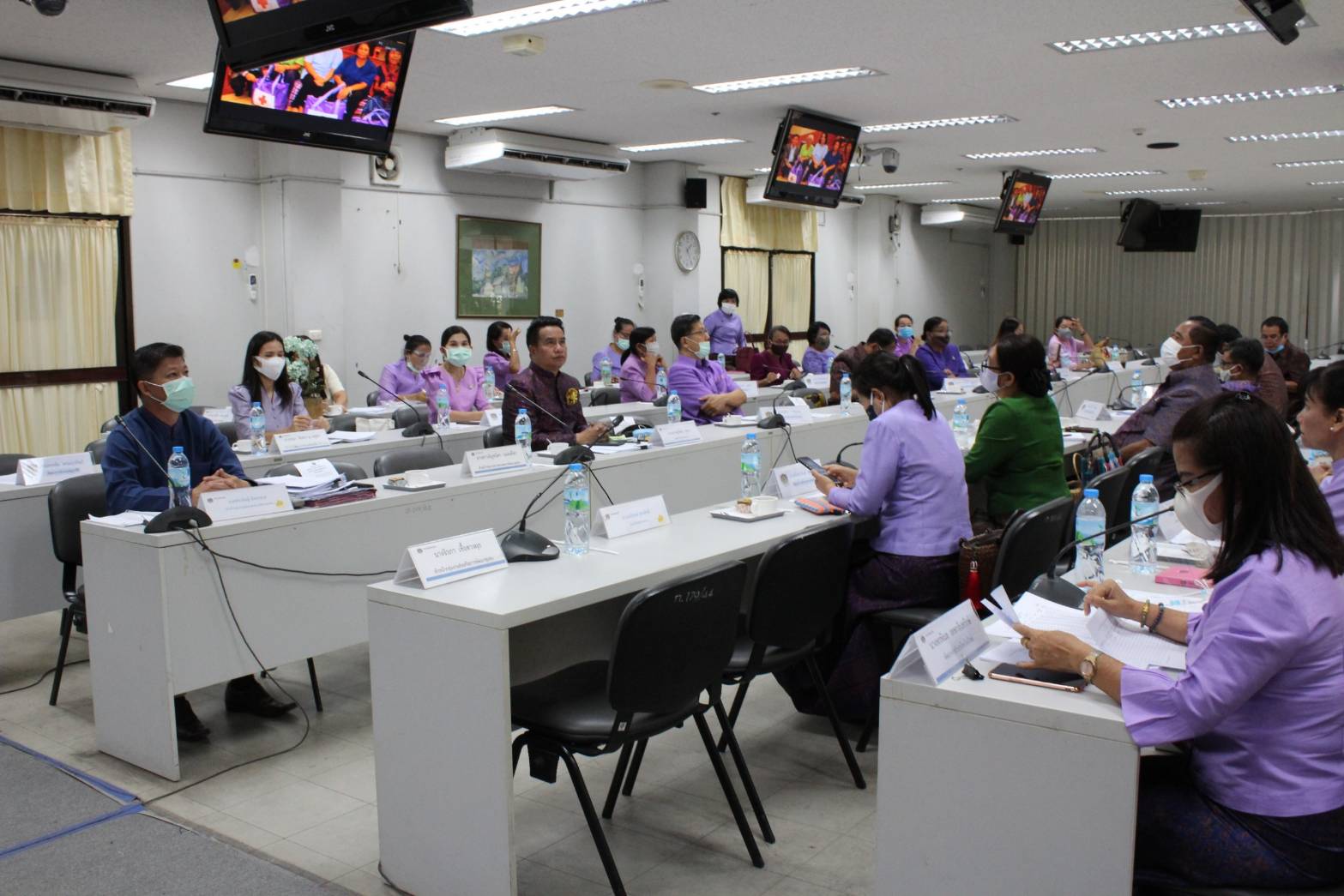 ? พช.ขอนแก่น : ประชุมประจำเดือนหัวหน้ากลุ่มงานฯ/หัวหน้าฝ่ายฯ พัฒนาการอำเภอ และเจ้าหน้าที่พัฒนาชุมชนจังหวัดขอนแก่น ครั้งที่ 5/2563 ?