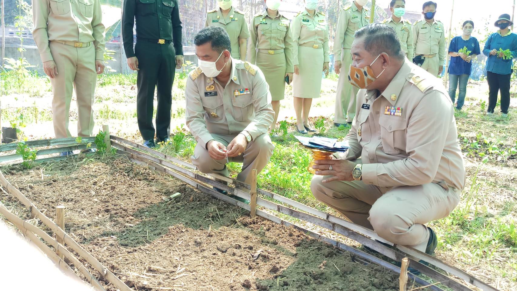? พช.ขอนแก่น จับมือภาคีรวมพลังสร้าง “คลังเมล็ดพันธุ์ผัก” ขยายผล 90 วัน ปลูกผักสวนครัว สร้างความมั่นคงทางอาหาร” ?