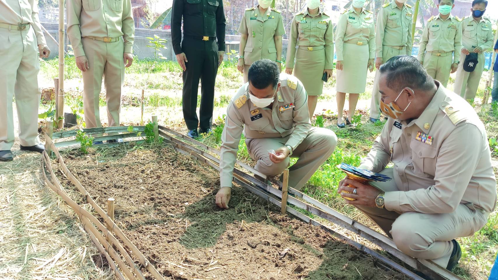 ? พช.ขอนแก่น จับมือภาคีรวมพลังสร้าง “คลังเมล็ดพันธุ์ผัก” ขยายผล 90 วัน ปลูกผักสวนครัว สร้างความมั่นคงทางอาหาร” ?
