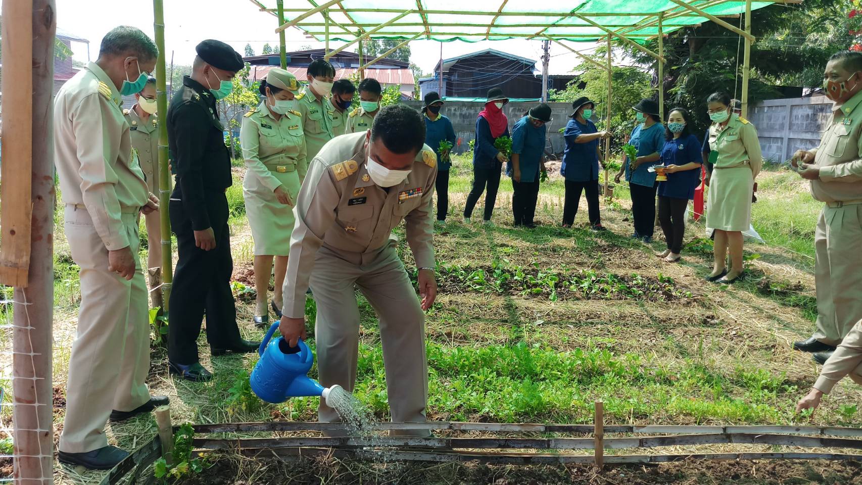 ? พช.ขอนแก่น จับมือภาคีรวมพลังสร้าง “คลังเมล็ดพันธุ์ผัก” ขยายผล 90 วัน ปลูกผักสวนครัว สร้างความมั่นคงทางอาหาร” ?