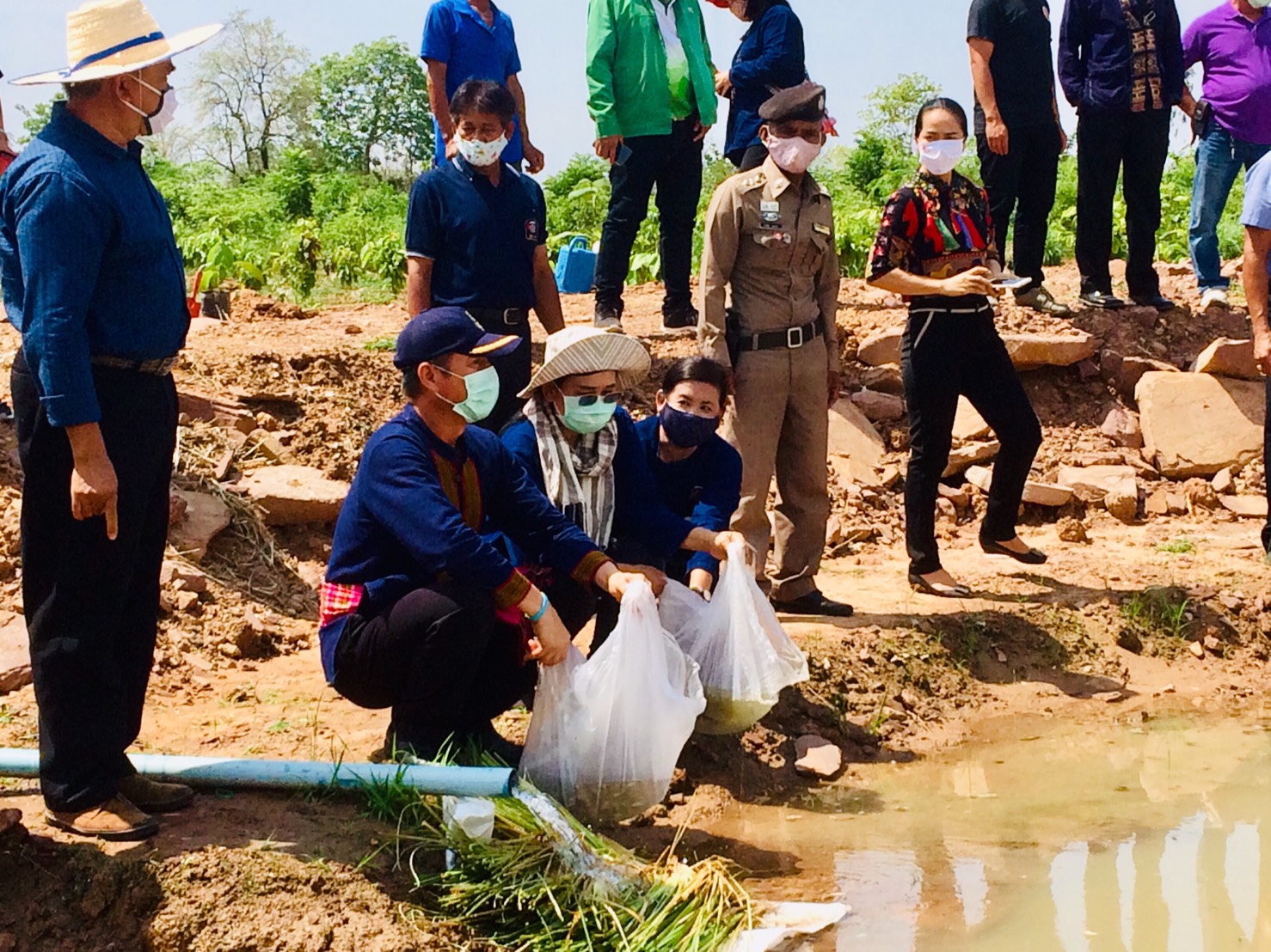 ? พช.ขอนแก่น รวมพลคนสร้าง “โคก หนอง นา โมเดล มีป่า มีน้ำ มีกิน” อำเภอมัญจาคีรี จังหวัดขอนแก่น ?