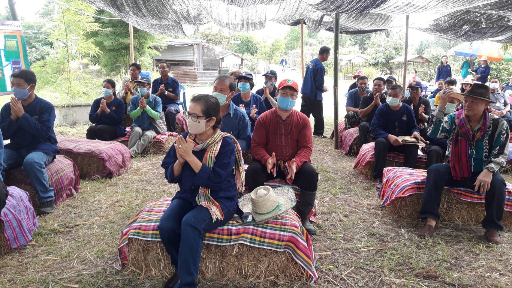 ? พช.ขอนแก่น เดินหน้า เอามื้อสามัคคี ทฤษฎีใหม่รูปแบบประยุค “โคก หนอง นาโมเดล” ?