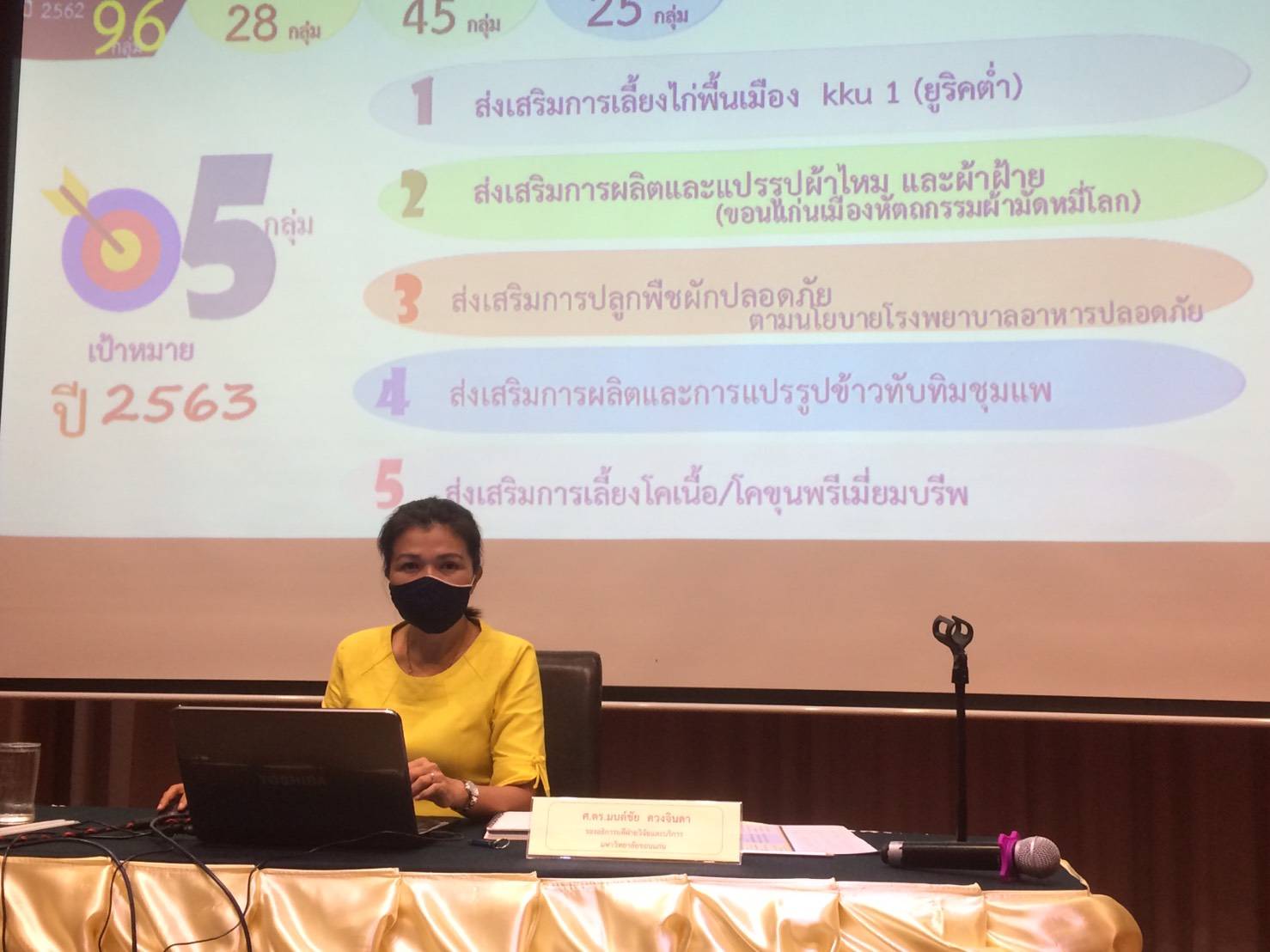 ? พช.ขอนแก่น : จัดประชุมเชิงปฏิบัติการสร้างรายได้จากกิจการอาหารปลอดภัย (โรงพยาบาล โรงเรียน โรงแรม ร้านอาหาร)?