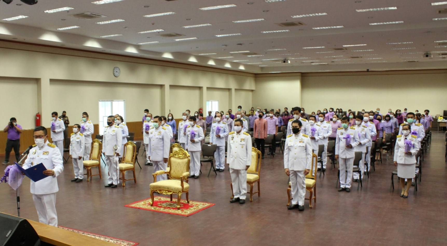 ? จังหวัดขอนแก่น จัดพิธีรับพระราชทานเมล็ดพันธุ์ผักจากสมเด็จพระกนิษฐาธิราชเจ้า กรมสมเด็จพระเทพรัตนราชสุดาฯ สยามบรมราชกุมารี ?