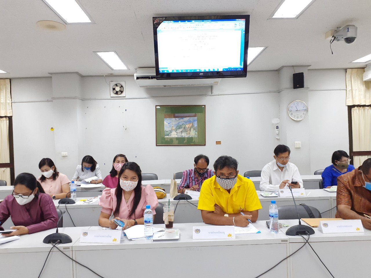 ? พช.ขอนแก่น ประชุมคณะกรรมการขับเคลื่อนการพัฒนาหมู่บ้านและชุมชนท้องถิ่น ตามหลักปรัชญาของเศรษฐกิจพอเพียงระดับจังหวัด ครั้งที่ 1/2563 ?