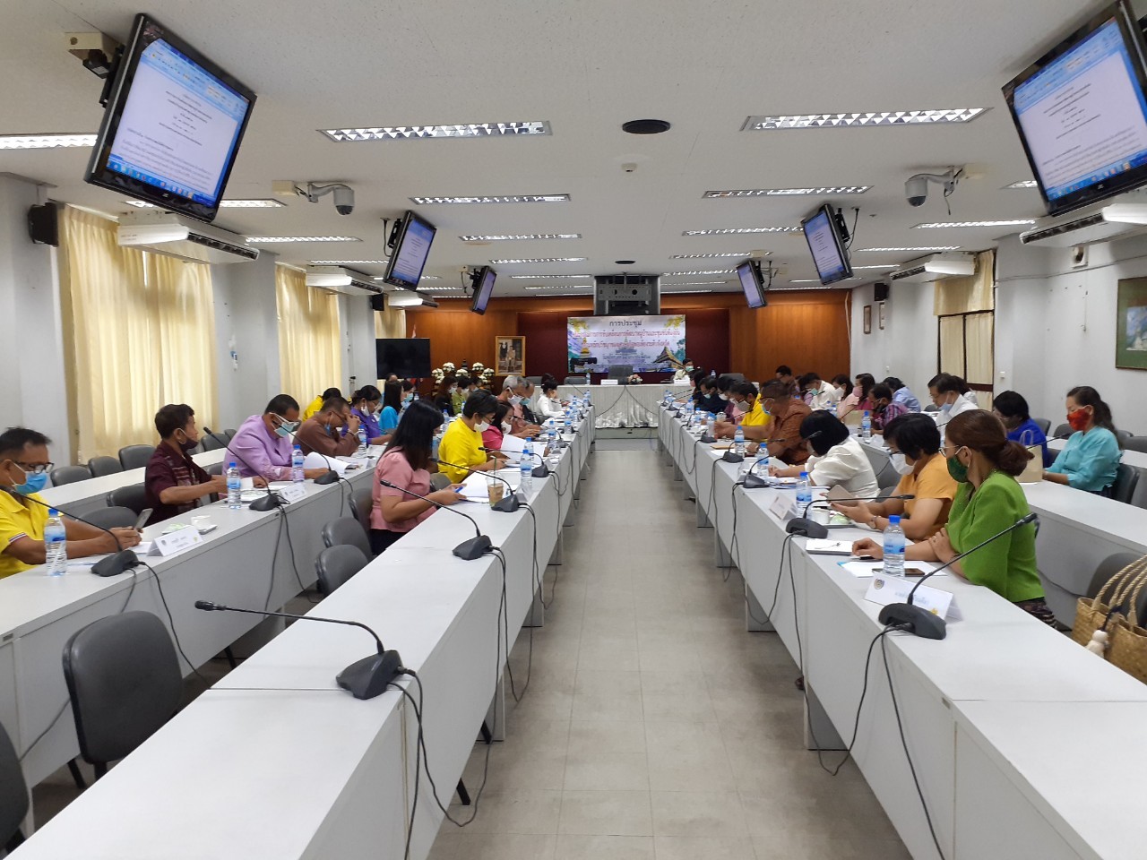 ? พช.ขอนแก่น ประชุมคณะกรรมการขับเคลื่อนการพัฒนาหมู่บ้านและชุมชนท้องถิ่น ตามหลักปรัชญาของเศรษฐกิจพอเพียงระดับจังหวัด ครั้งที่ 1/2563 ?