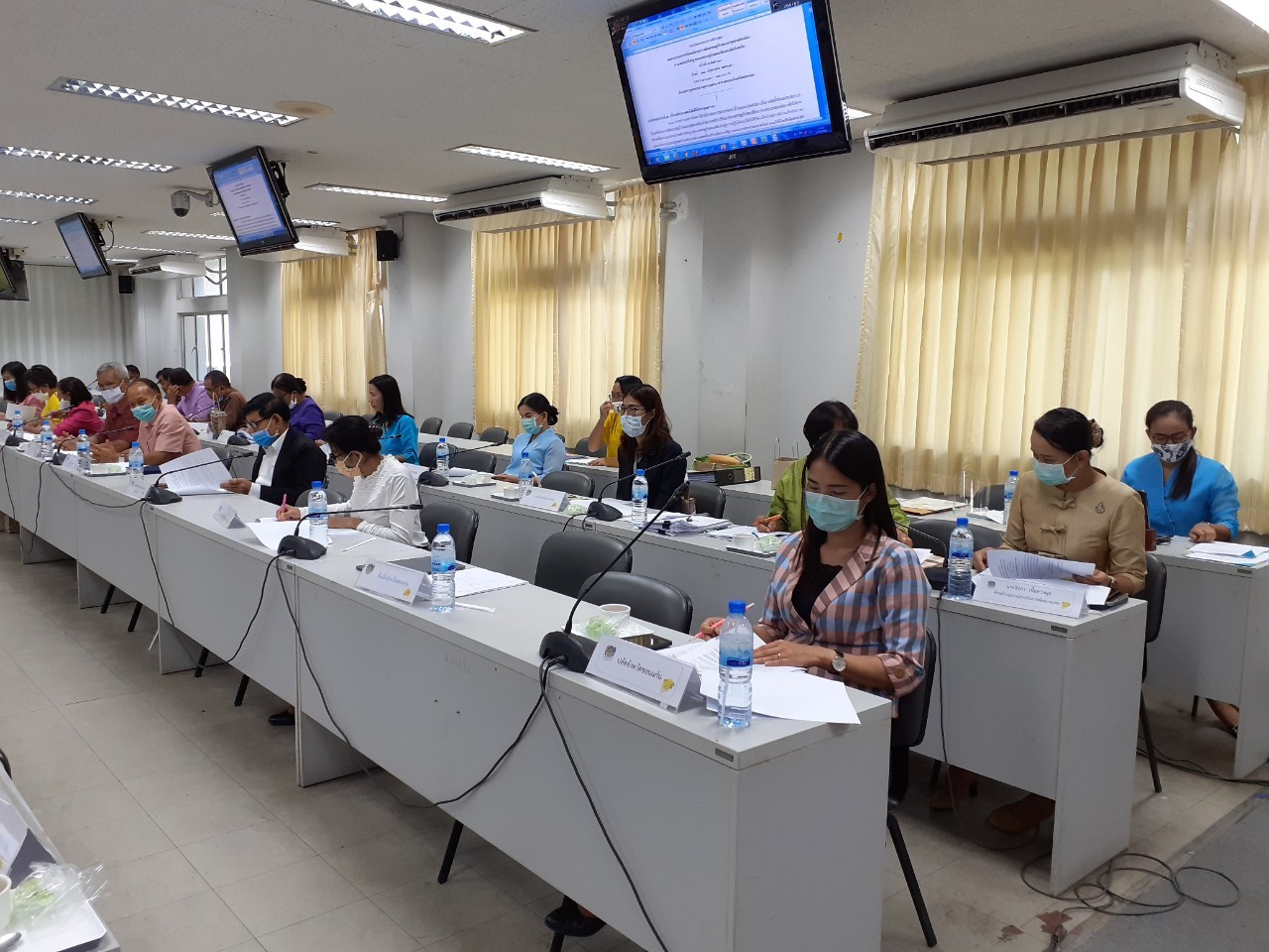 ? พช.ขอนแก่น ประชุมคณะกรรมการขับเคลื่อนการพัฒนาหมู่บ้านและชุมชนท้องถิ่น ตามหลักปรัชญาของเศรษฐกิจพอเพียงระดับจังหวัด ครั้งที่ 1/2563 ?