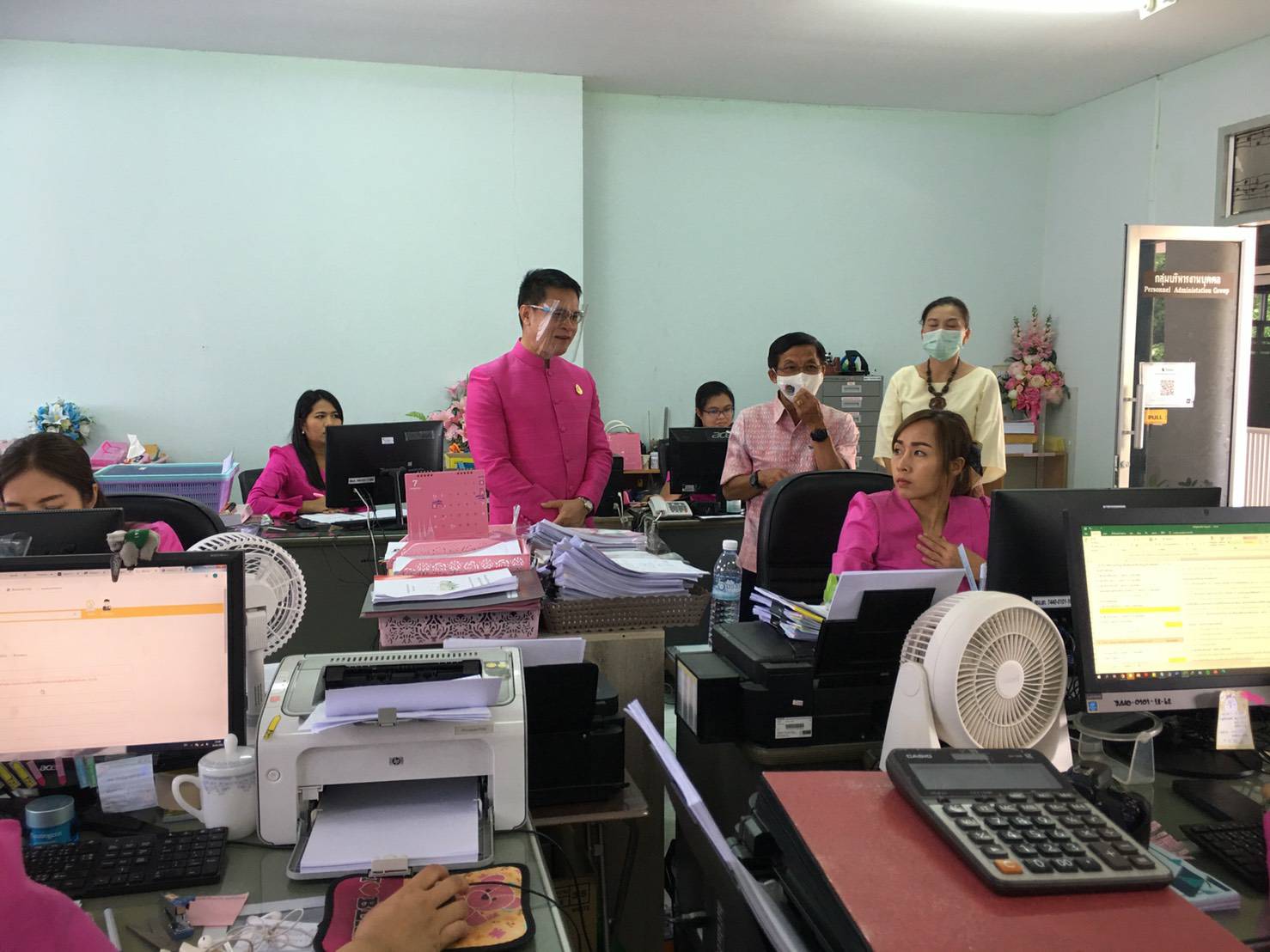 ?พช.ขอนแก่น ร่วม “สืบสาน อนุรักษ์ศิลป์ ผ้าถิ่นไทย ดำรงค์ไว้ในแผ่นดิน” ณ สำนักงานศึกษาธิการจังหวัดขอนแก่น ?