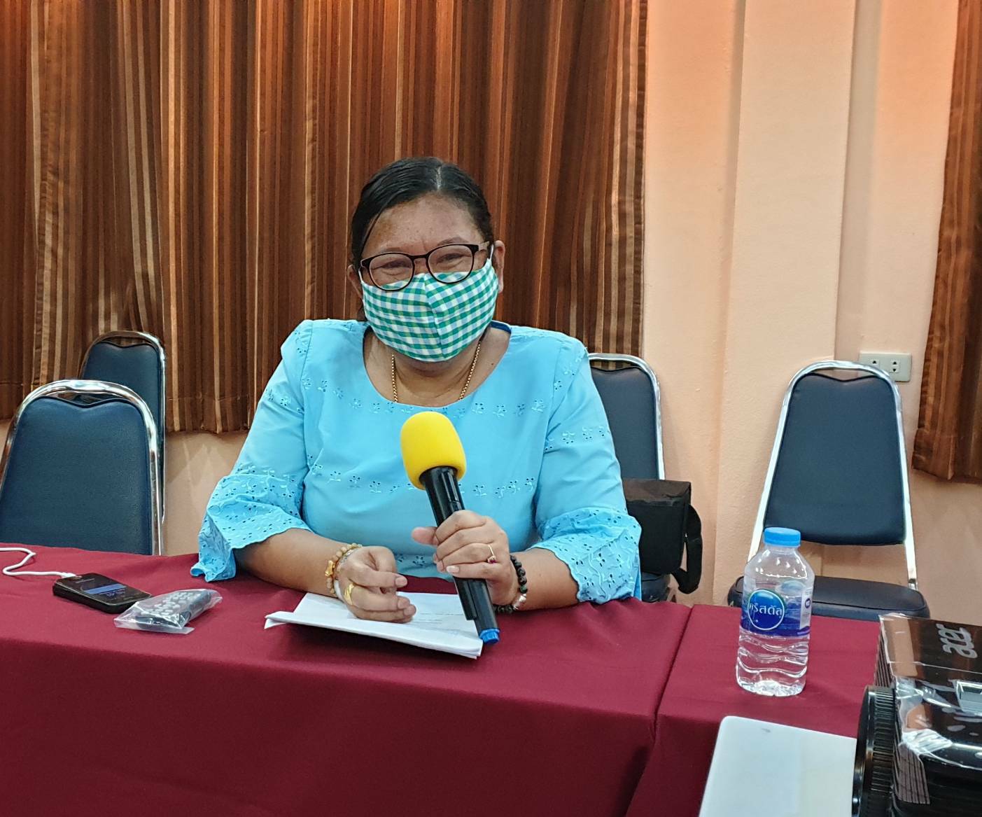 ?พช.ขอนแก่น : จัดประชุมคณะทำงานดำเนินงานการประกวดผ้าสืบสาน อนุรักษ์ศิลป์ ผ้าถิ่นไทย ดำรงไว้ในแผ่นดิน ?