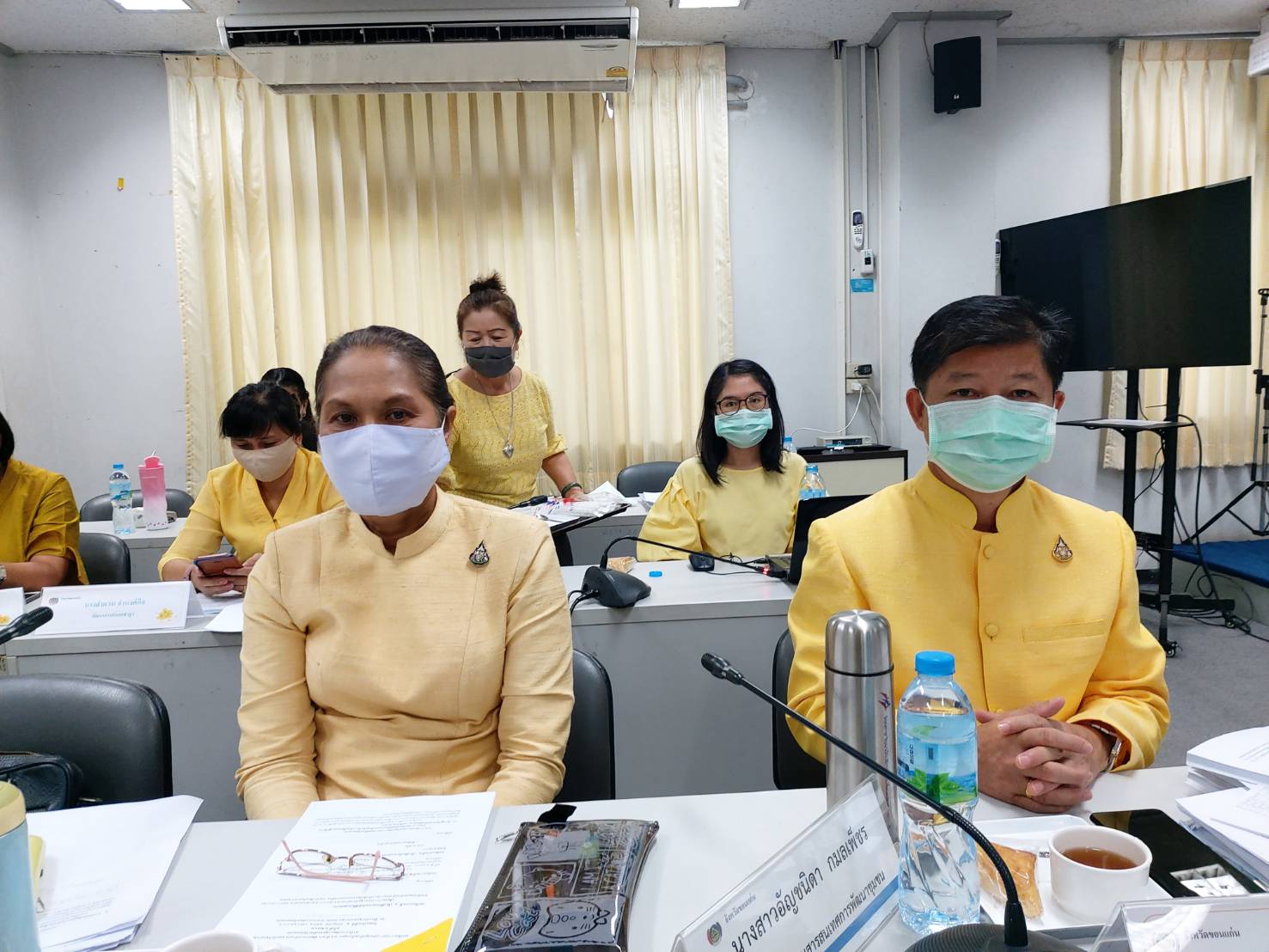 ? พช.ขอนแก่น : จัดประชุมหัวหน้ากลุ่มงานฯ/ฝ่ายฯ พัฒนาการอำเภอ และนักวิชาการพัฒนาชุมชน สพจ.ขอนแก่น ครั้งที่ 6/2563 ?