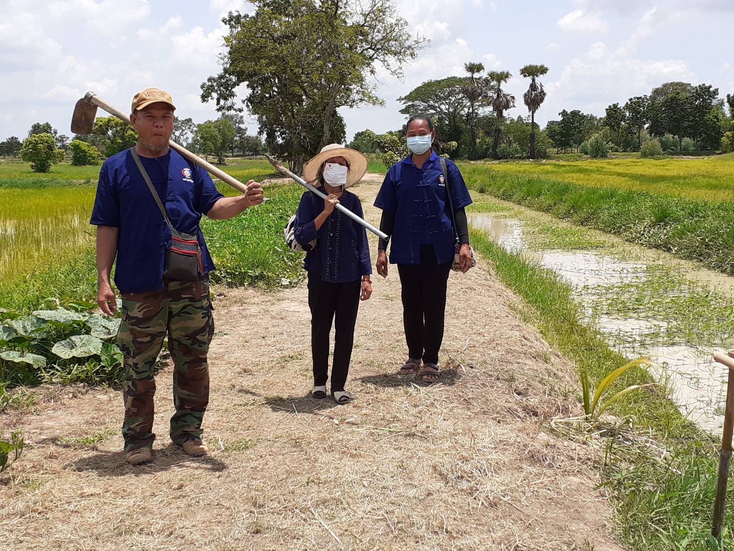 ?พช.ขอนแก่น เดินหน้าเอามื้อสามัคคี “โคก หนอง นาโมเดล” อำเภอแวงน้อย ?