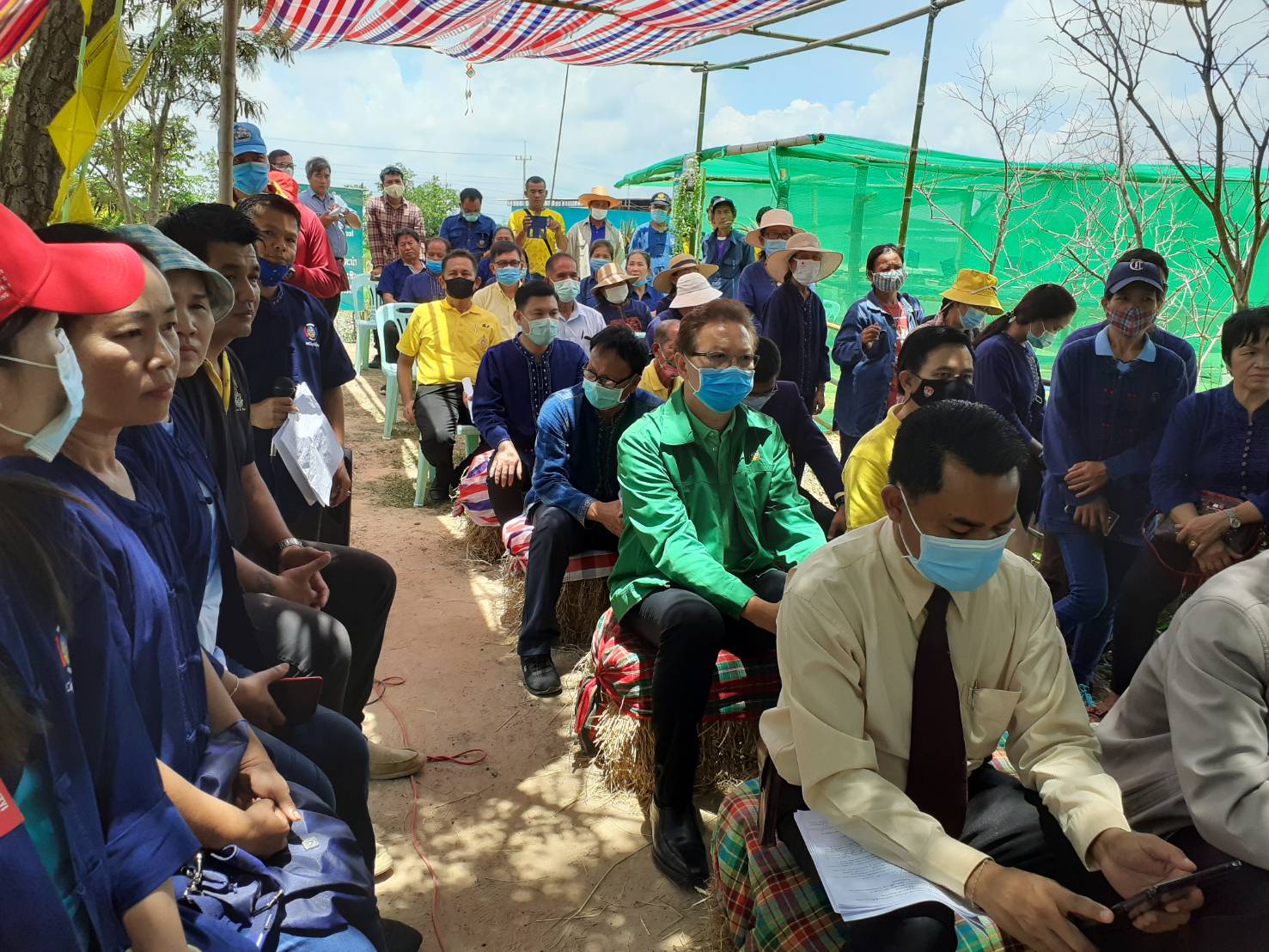 ?พช.ขอนแก่น เดินหน้าเอามื้อสามัคคี “โคก หนอง นาโมเดล” อำเภอแวงน้อย ?