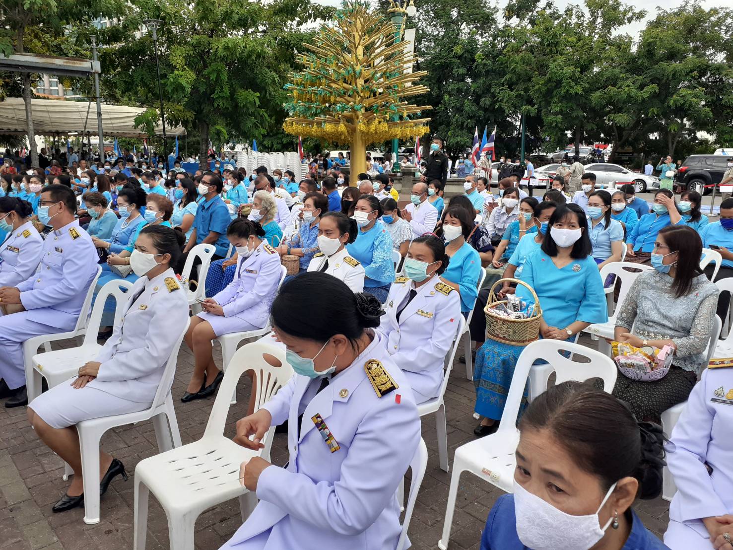 ? พช.ขอนแก่น : ร่วมกิจกรรมเฉลิมพระเกียรติสมเด็จพระนางเจ้าสิริกิติ์ พระบรมราชินีนาถ พระบรมราชชนนีพันปีหลวง เนื่องในโอกาสวันเฉลิมพระชนมพรรษา 12 สิงหาคม 2563 ?