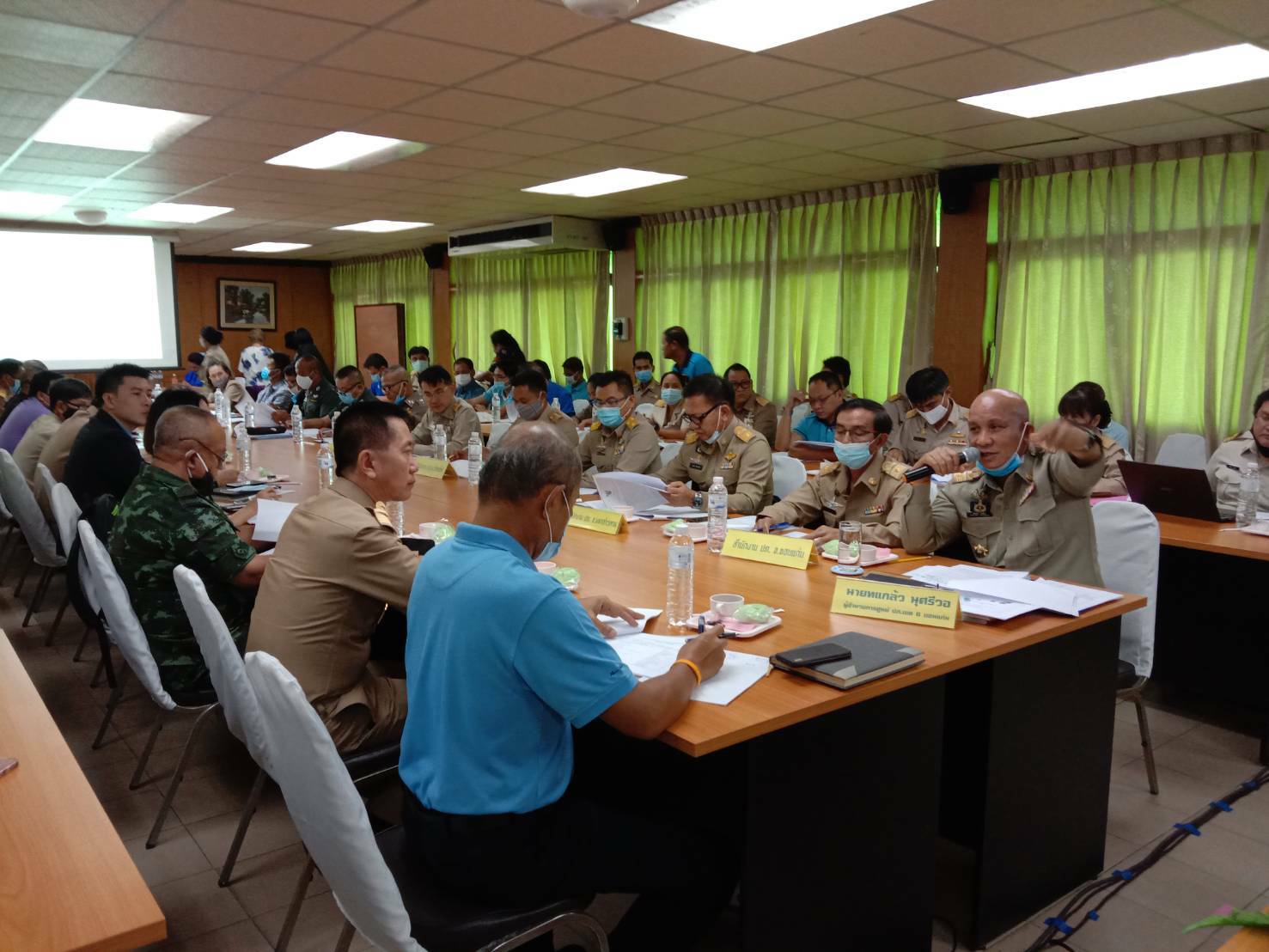 ? พช.ขอนแก่น : ร่วมประชุมเตรียมความพร้อมเครื่องจักรกลสาธารณภัย เครื่องมือ แบบบูรณาการ ประจำปีงบประมาณ พ.ศ. 2563 และการฝึกกองบัญชาการป้องกันและบรรเทาสาธารณภัยแห่งชาติ (ส่วนหน้า) ?