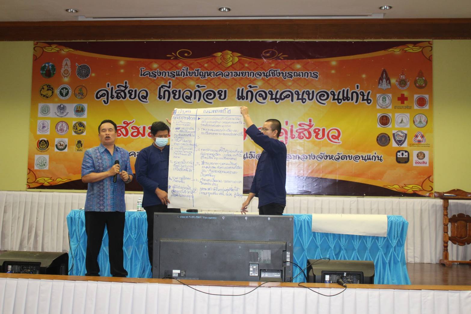 ? จังหวัดขอนแก่น : จัดกิจกรรมสัมมนาข้าราชการคู่เสี่ยว ตามโครงการ “คู่เสี่ยว เกี่ยวก้อย แก้จน คนขอนแก่น”?