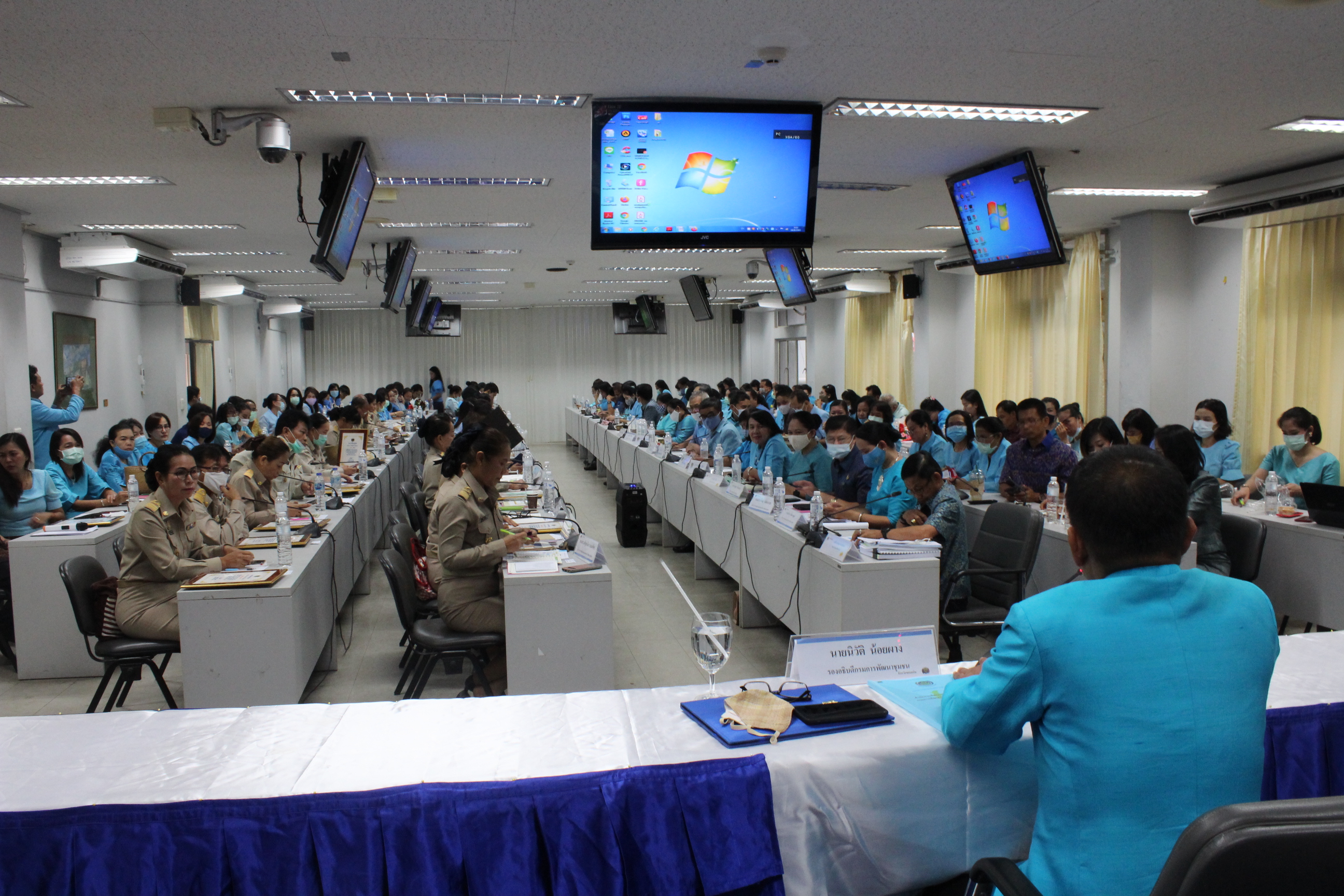 ? พช.ขอนแก่น : จัดประชุมเชิงปฏิบัติการสร้างความเข้าใจการขับเคลื่อนโครงการพัฒนาพื้นที่ต้นแบบการพัฒนาคุณภาพชีวิตตามทฤษฎีใหม่ ประยุกต์สู่ “โคก หนอง นา โมเดล” ?