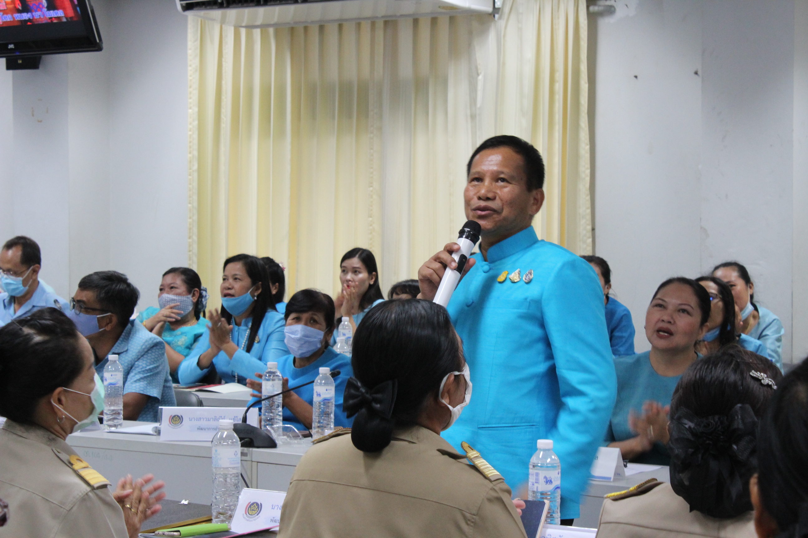 ? พช.ขอนแก่น : จัดประชุมเชิงปฏิบัติการสร้างความเข้าใจการขับเคลื่อนโครงการพัฒนาพื้นที่ต้นแบบการพัฒนาคุณภาพชีวิตตามทฤษฎีใหม่ ประยุกต์สู่ “โคก หนอง นา โมเดล” ?