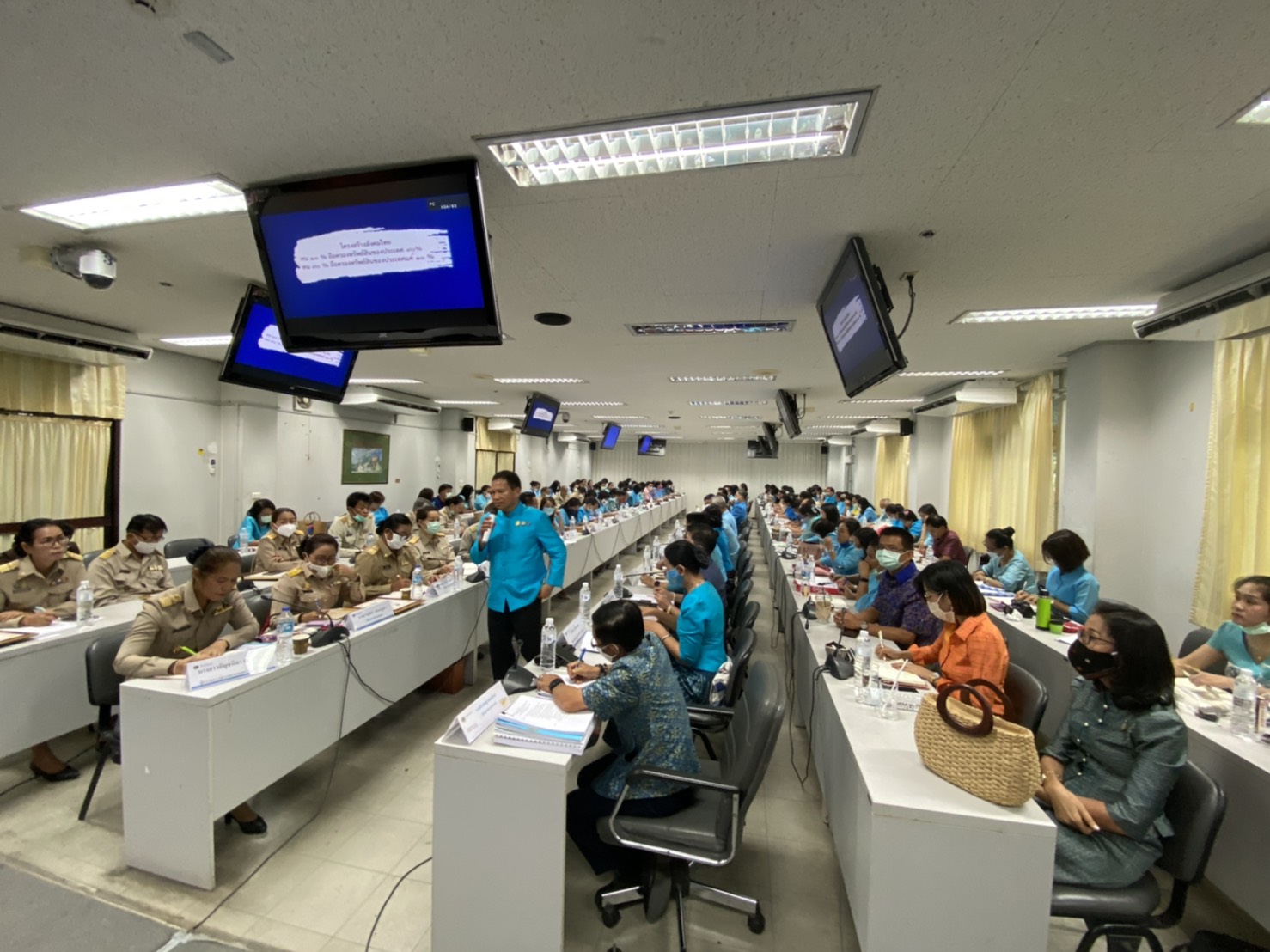 ? พช.ขอนแก่น : จัดประชุมเชิงปฏิบัติการสร้างความเข้าใจการขับเคลื่อนโครงการพัฒนาพื้นที่ต้นแบบการพัฒนาคุณภาพชีวิตตามทฤษฎีใหม่ ประยุกต์สู่ “โคก หนอง นา โมเดล” ?
