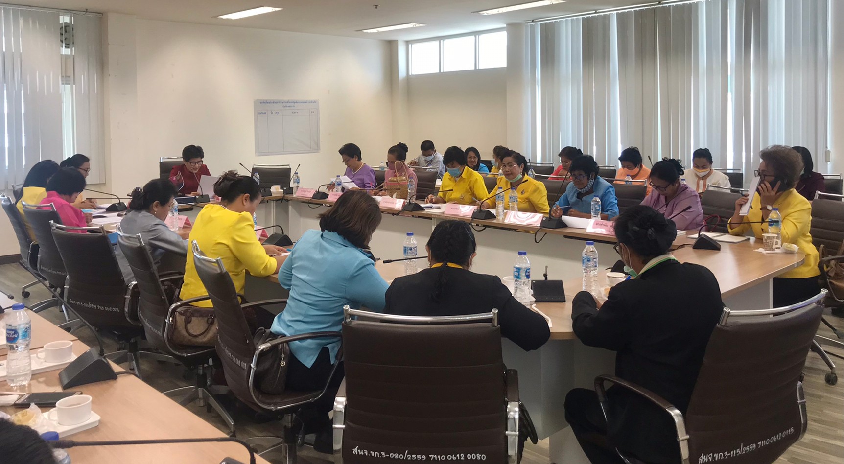 ? พช.ขอนแก่น : ร่วมประชุมคณะทำงานขับเคลื่อนกองทุนพัฒนาบทบาทสตรีจังหวัดขอนแก่น ครั้งที่ 10/2563 ?