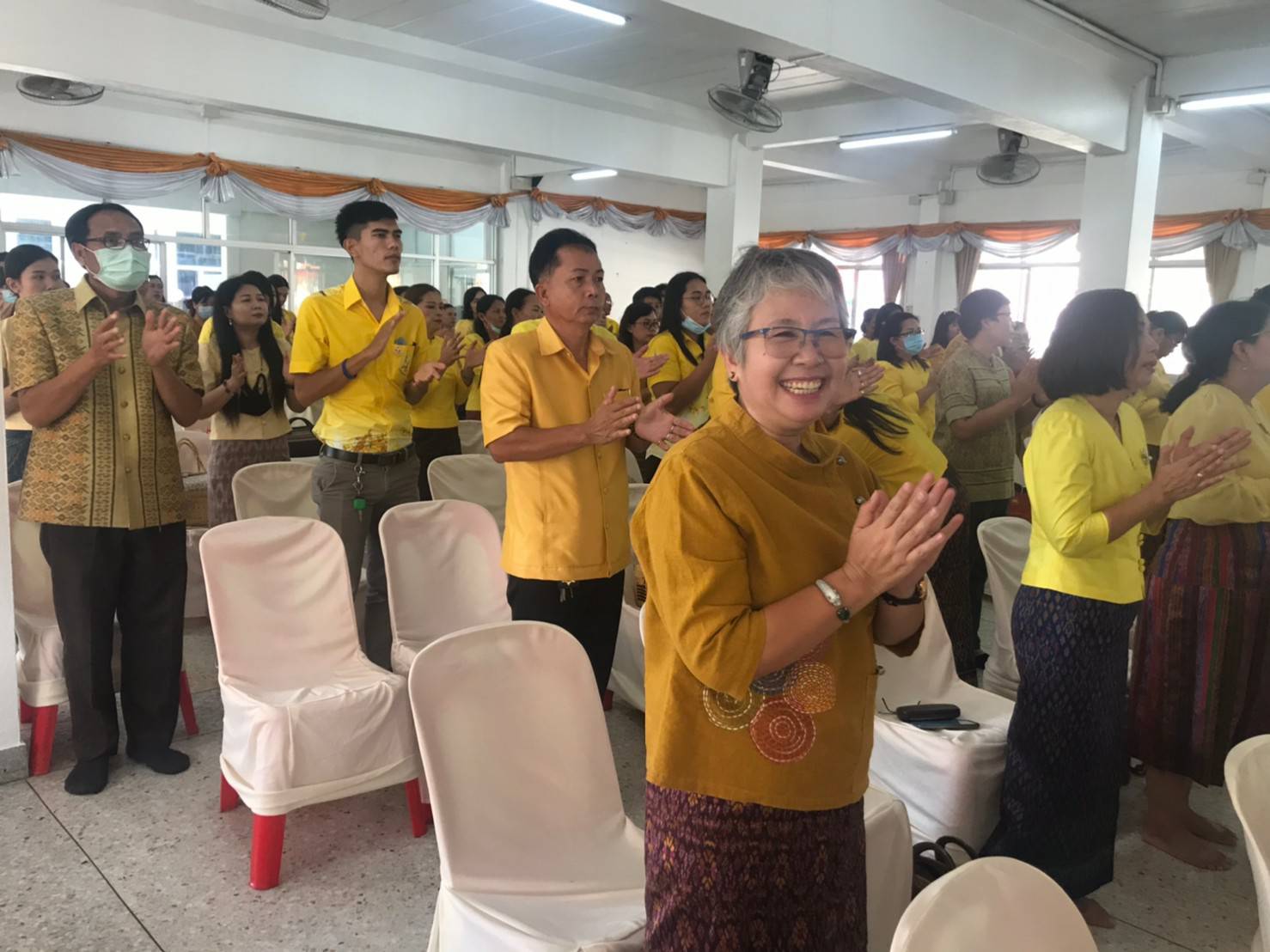 ? พช.ขอนแก่น : จัดกิจกรรมวันคล้ายวันก่อตั้งกรมการพัฒนาชุมชน ประจำปี 2563 ?