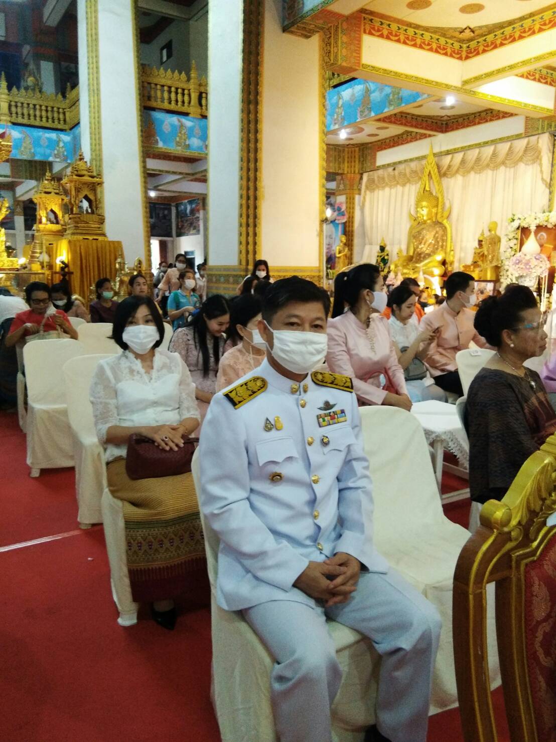 ? พช.ขอนแก่น : ร่วมพิธีถวายผ้าพระกฐินพระราชทาน ของ บริษัท นครชัยแอร์ จำกัด ?