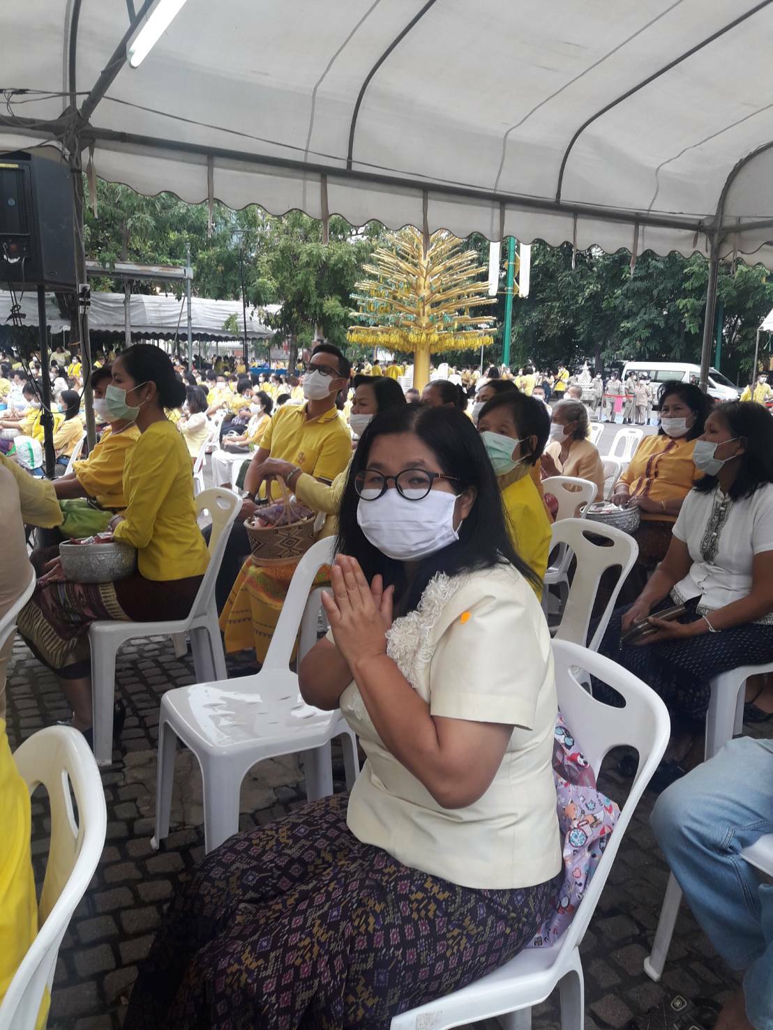 ? พช.ขอนแก่น : ร่วมพิธี เนื่องในวันคล้ายวันสวรรคตสมเด็จพระบรมชนกาธิเบศรมหาภูมิพลอดุลยเดชมหาราช บรมนาถบพิตร 13 ตุลาคม 2563 ?