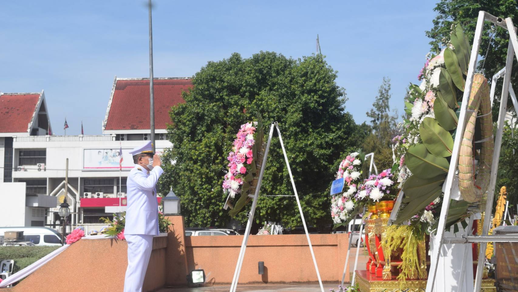 ? พช.ขอนแก่น : ร่วมพิธีวางพวงมาลาเนื่องในวันคล้ายวันสวรรคตพระบาทสมเด็จพระจุลจอมเกล้าเจ้าอยู่หัว 23 ตุลาคม 2563 ?