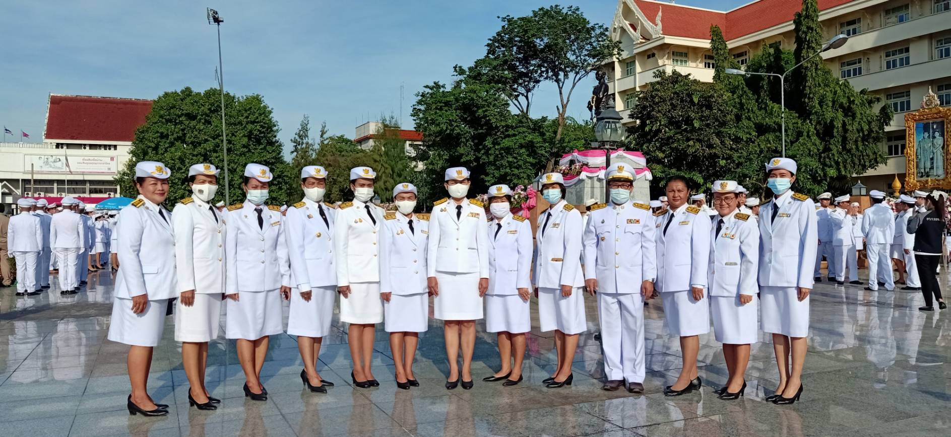 ? พช.ขอนแก่น : ร่วมพิธีวางพวงมาลาเนื่องในวันคล้ายวันสวรรคตพระบาทสมเด็จพระจุลจอมเกล้าเจ้าอยู่หัว 23 ตุลาคม 2563 ?