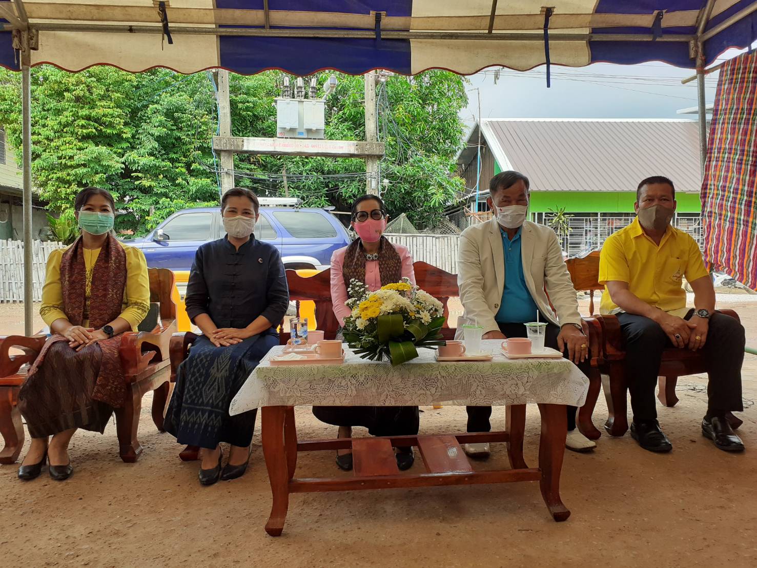 ? พช.ขอนแก่น : ร่วมพิธีเปิดศูนย์จัดการกองทุนชุมชน บ้านห้วยยางศรีวิไล หมู่ที่ 15 ตำบลดงเมืองแอม อำเภอเขาสวนกวาง จังหวัดขอนแก่น ?
