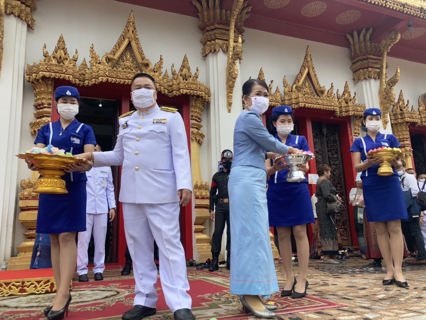 ? พช.ขอนแก่น : ร่วมพิธีถวายผ้าพระกฐินพระราชทาน ของ บริษัท นครชัยแอร์ จำกัด ?